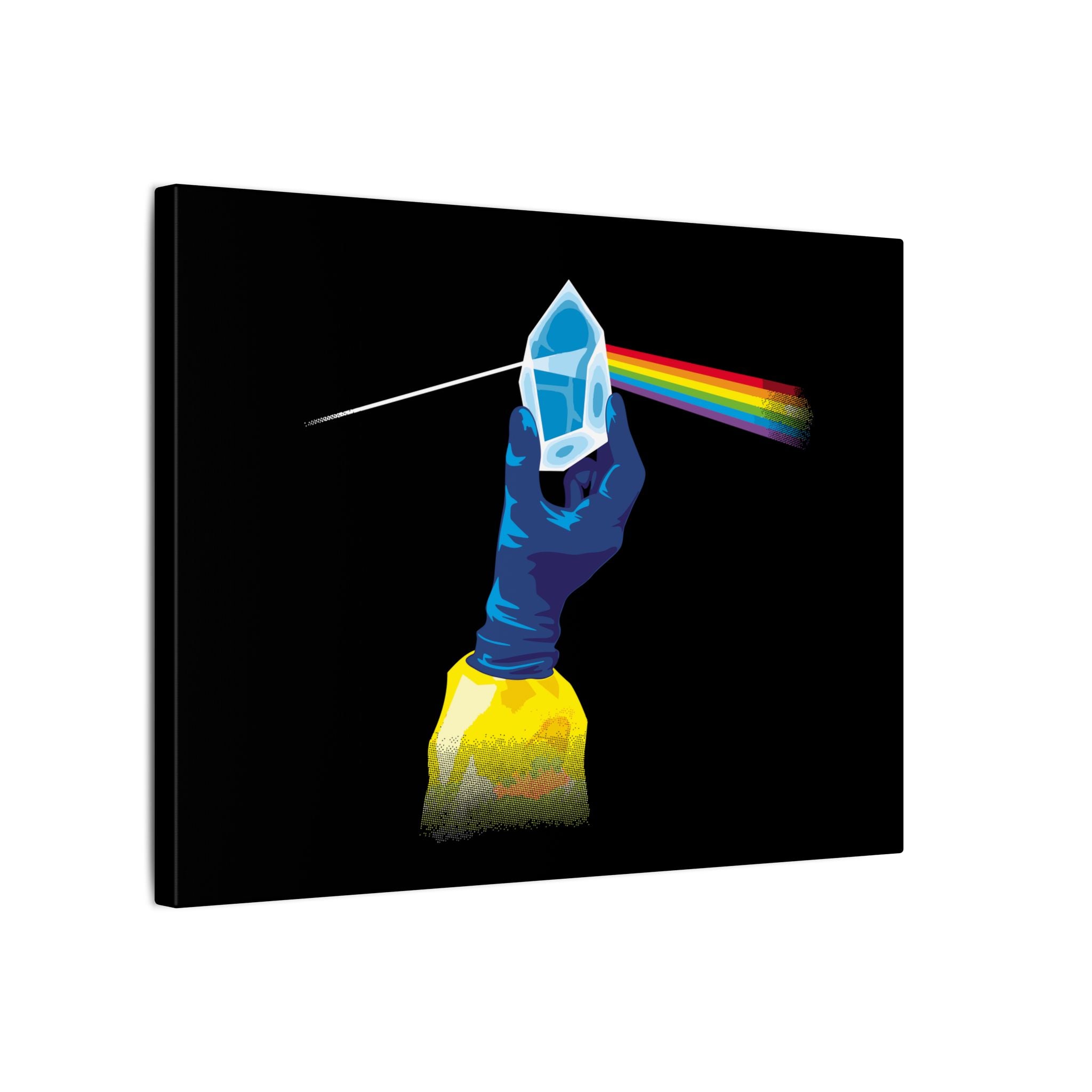 The dark side of meth -Matte Canvas