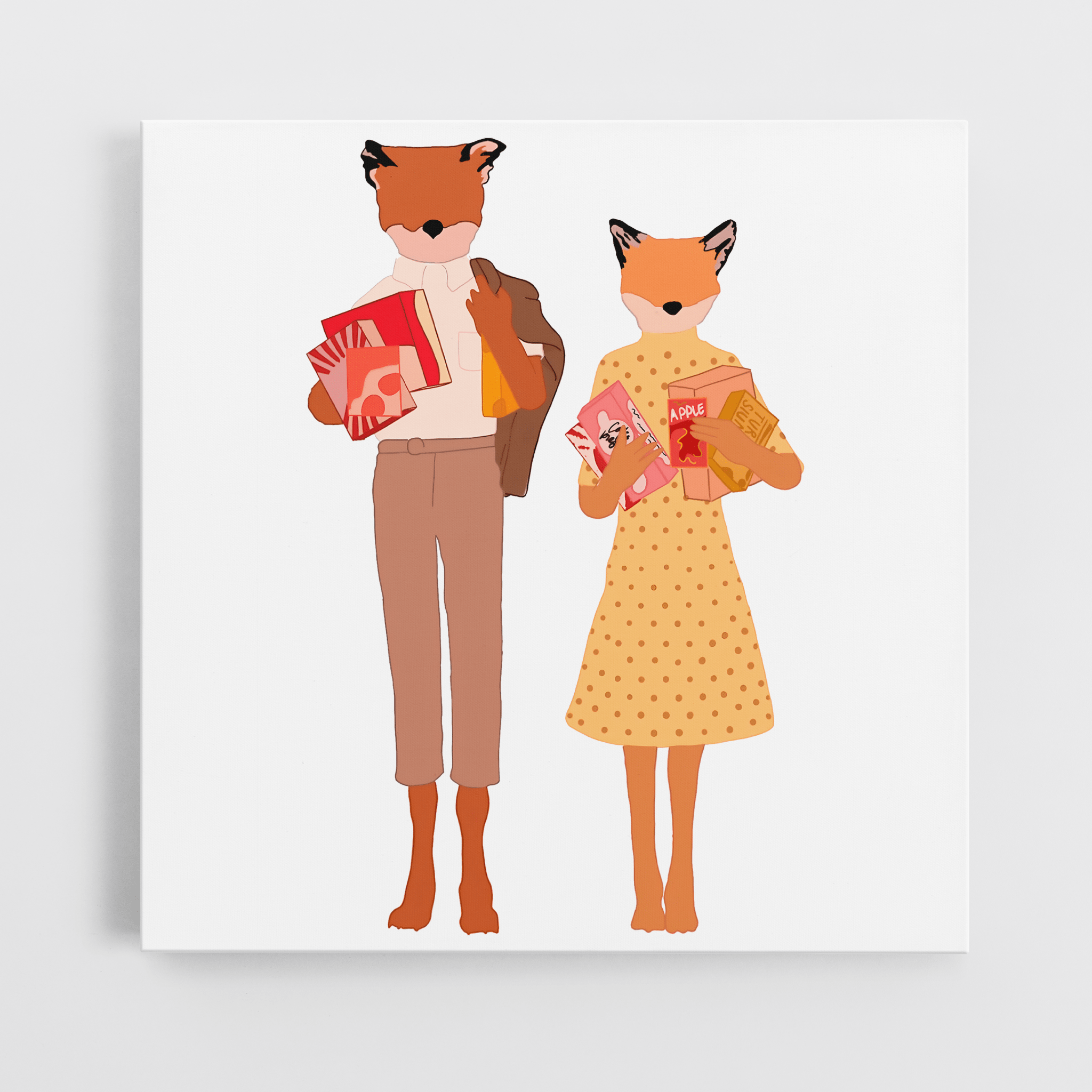 Fantastic Mr. Fox - Canvas Art - The Films Point