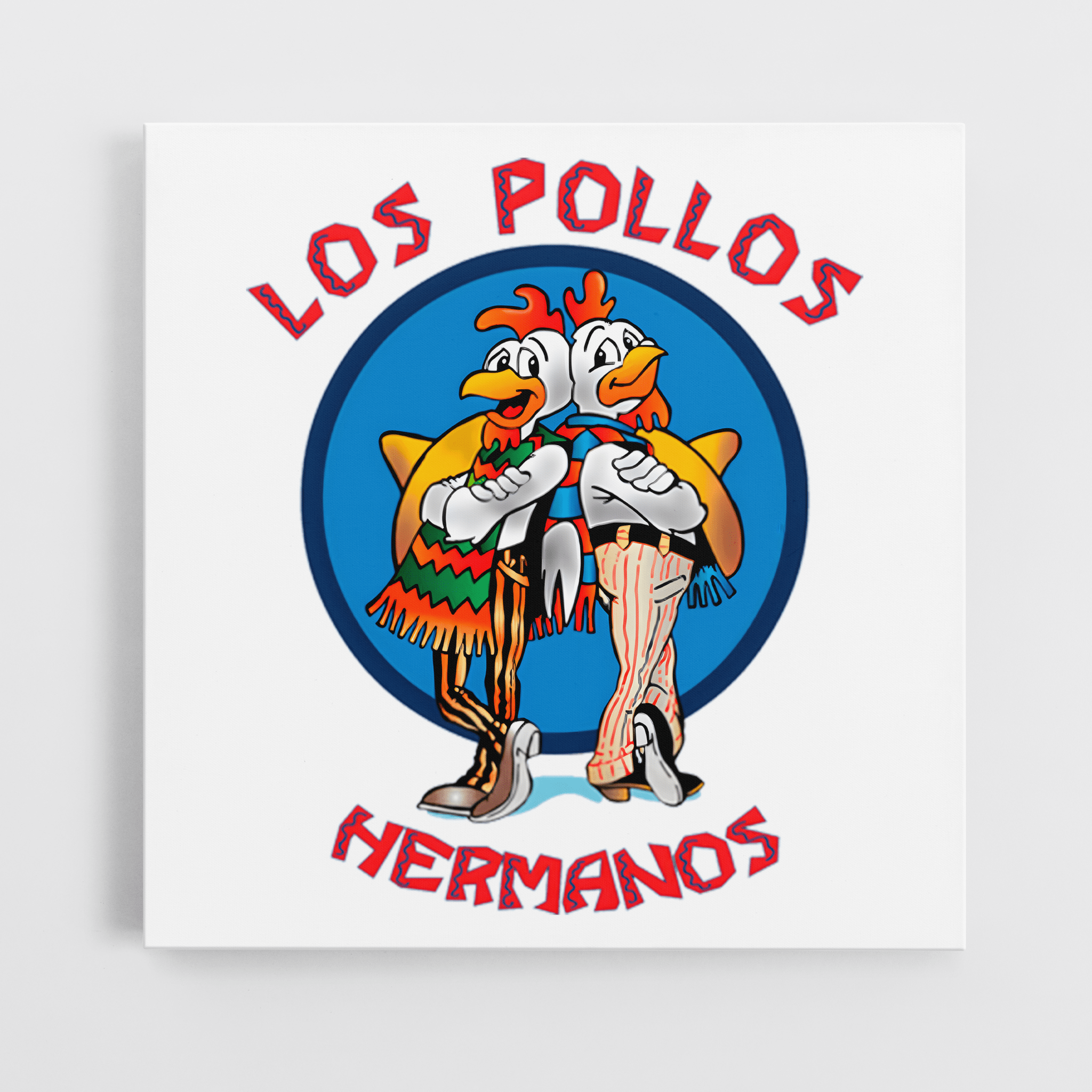 Los Pollos Hermanos Breaking Bad - Canvas Art - The Films Point