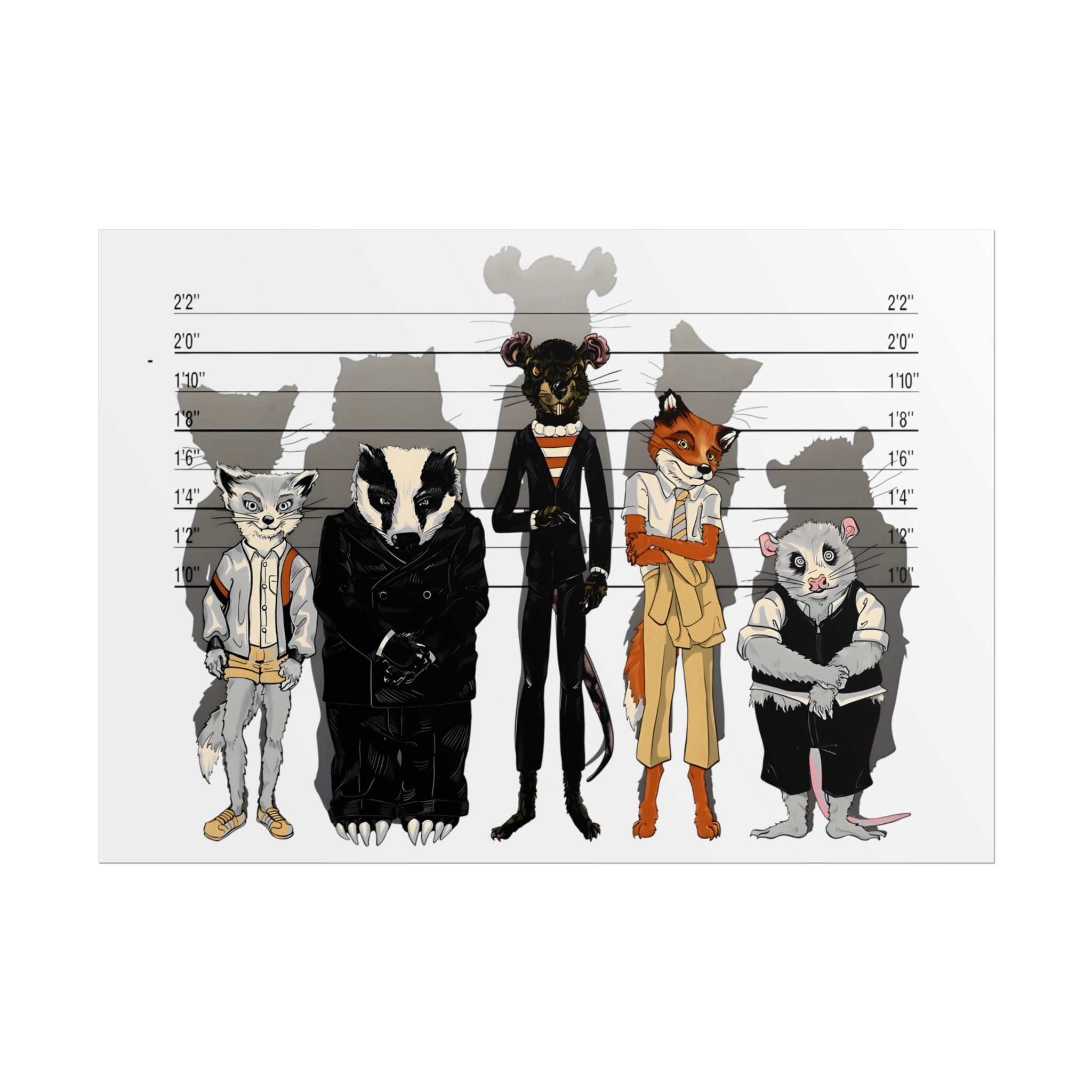 Unusual Suspects Fantastic Mr Fox - Poster - The Films Point