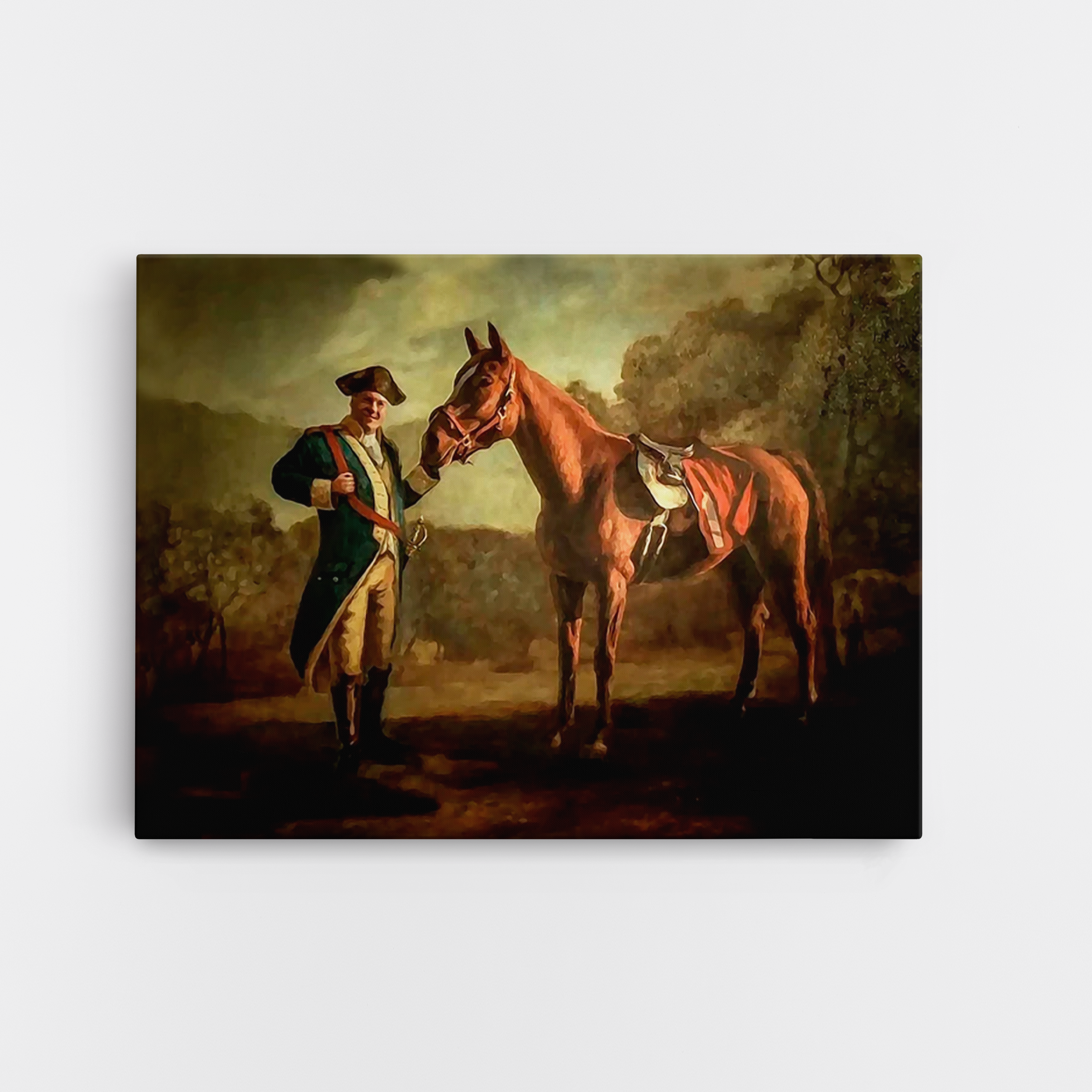 Pie O My Horse - Canvas art