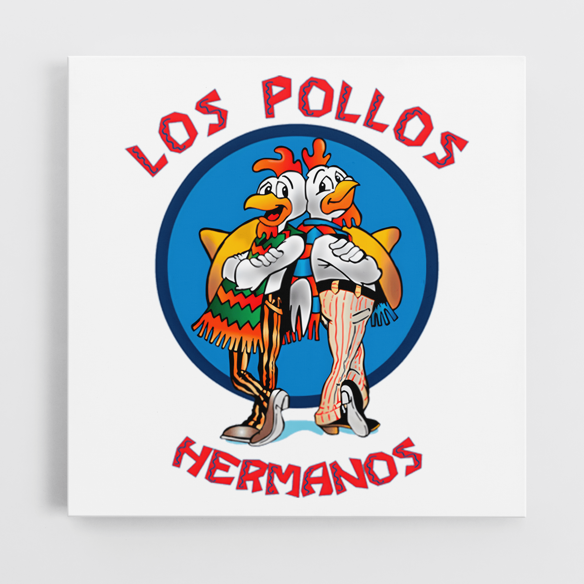 Los Pollos Hermanos Breaking Bad - Canvas Art - The Films Point