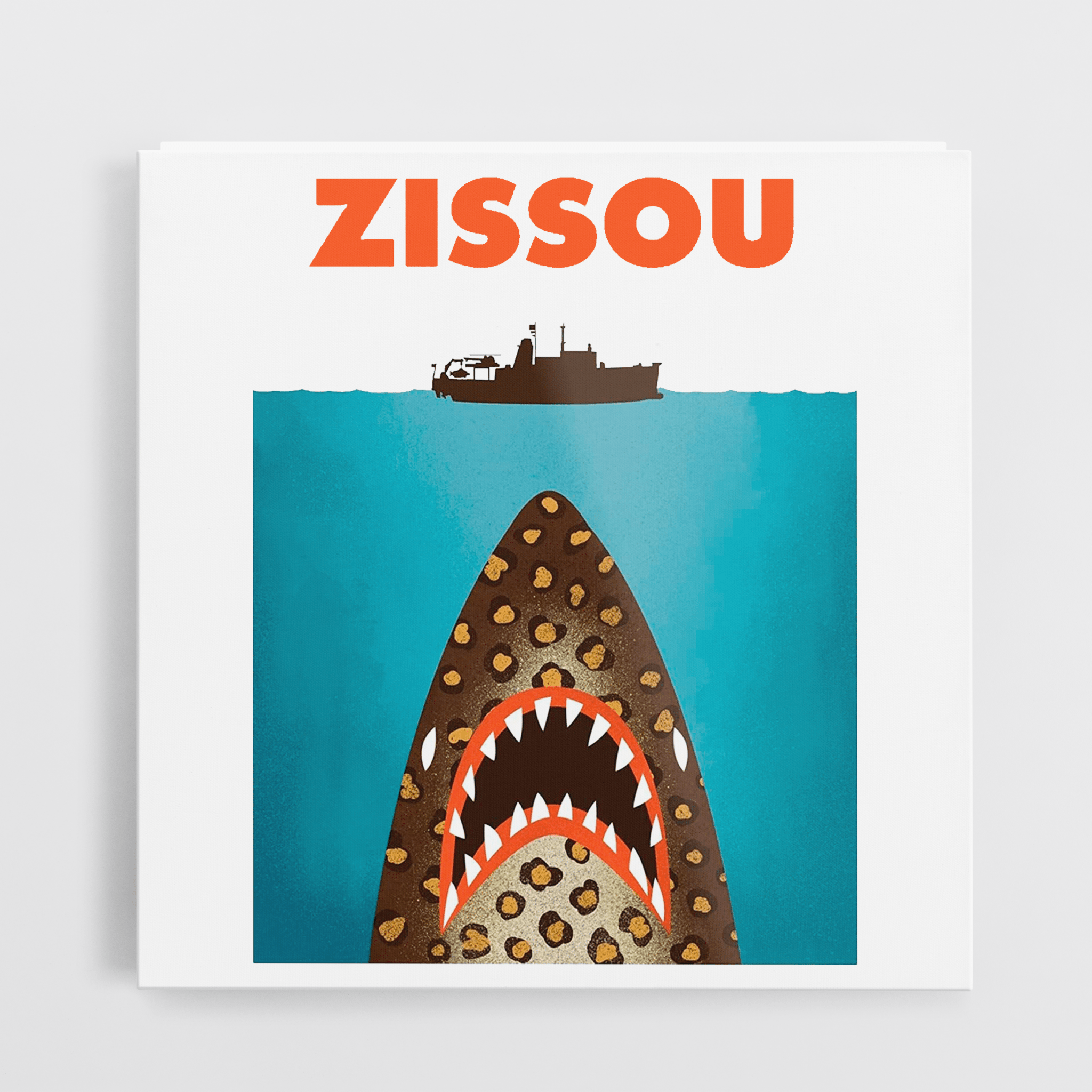 Zissou Wes Anderson - Canvas Art - The Films Point