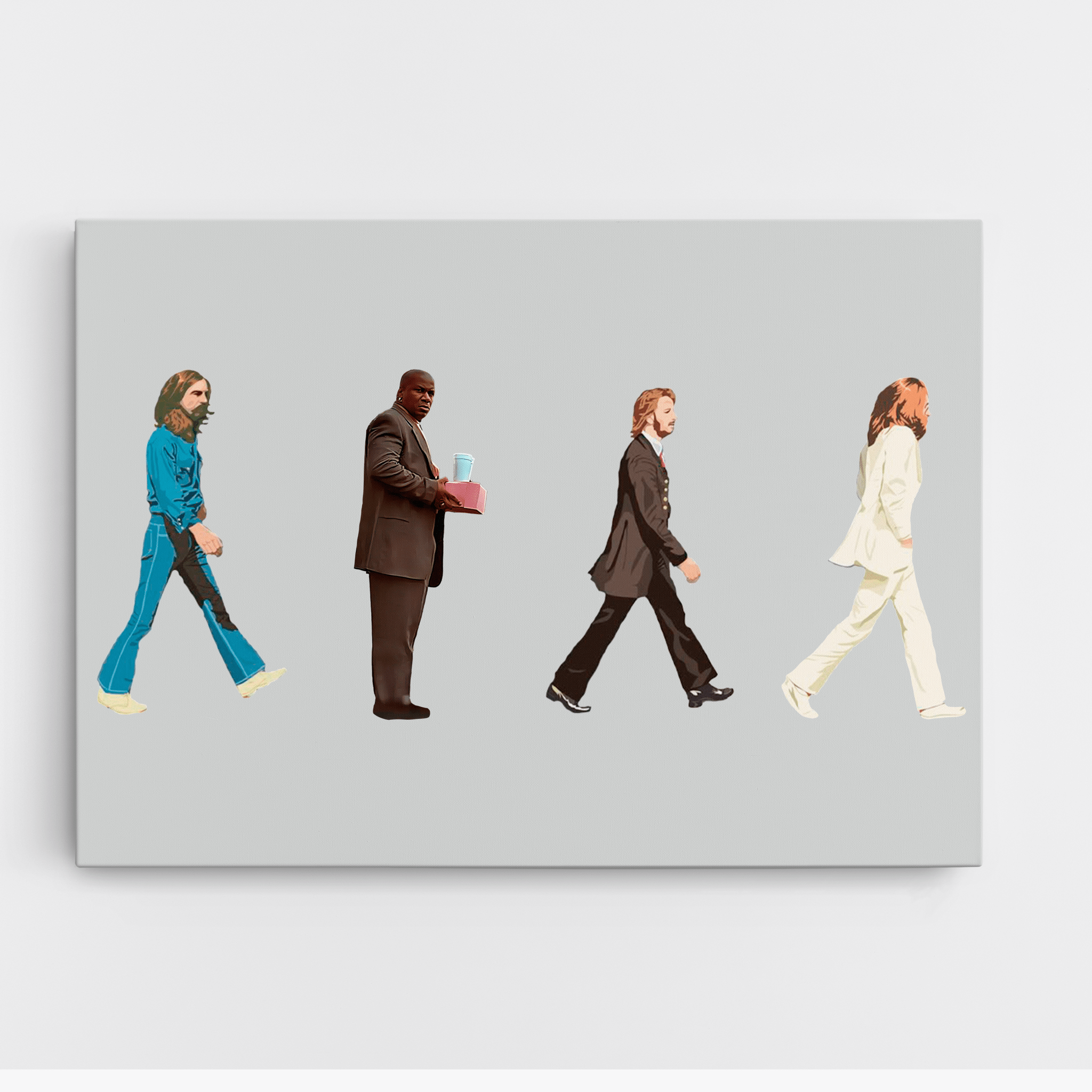 Marsellus Road Pulp Fiction - Canvas Art - The Films Point