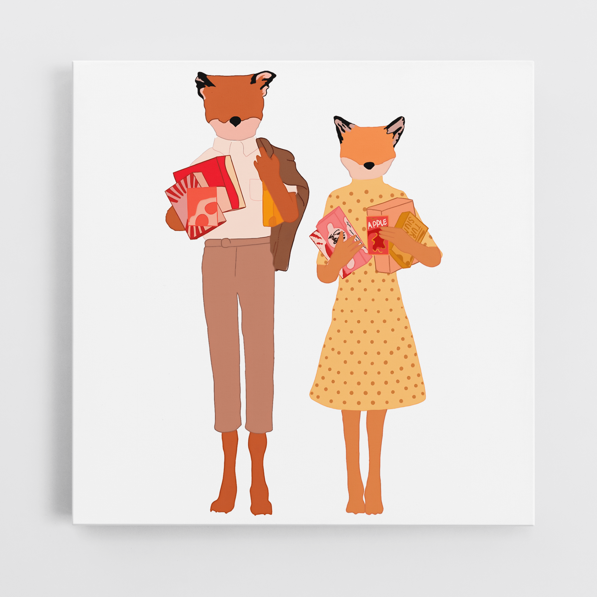 Fantastic Mr. Fox - Canvas Art - The Films Point