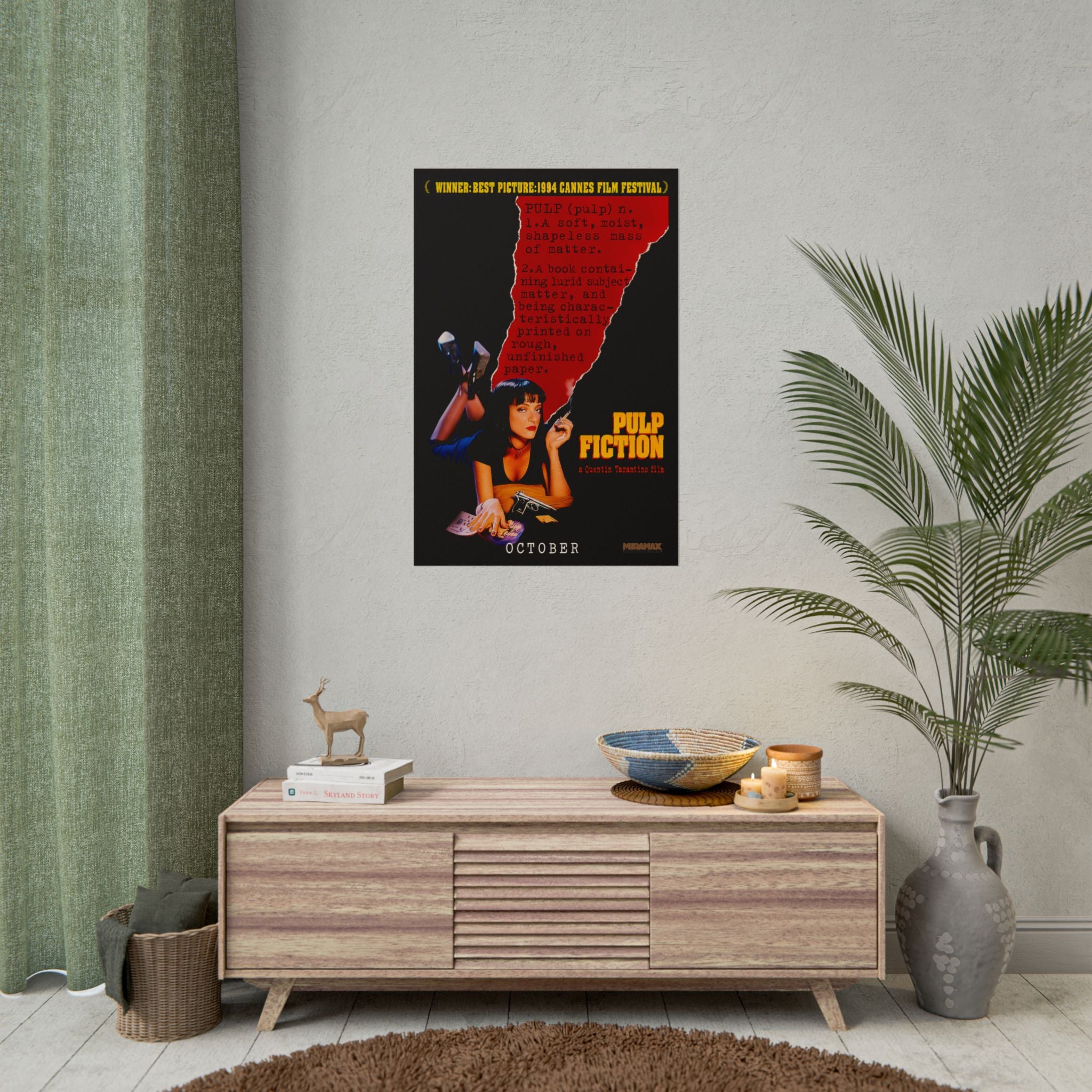 Pulp Fiction Tarantino Movie - Poster - The Films Point
