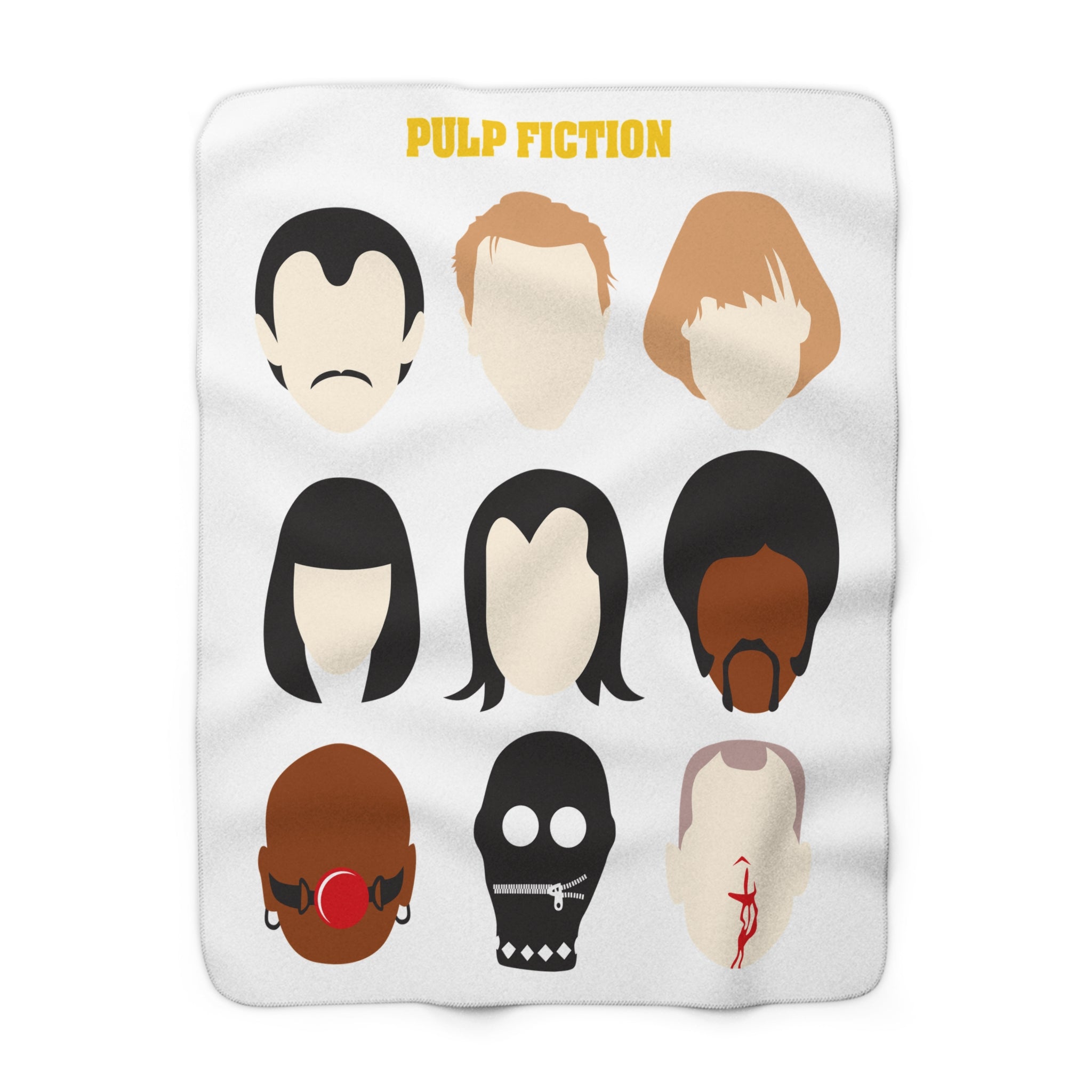 Pulp Fiction Characters Tarantino - Blanket - The Films Point