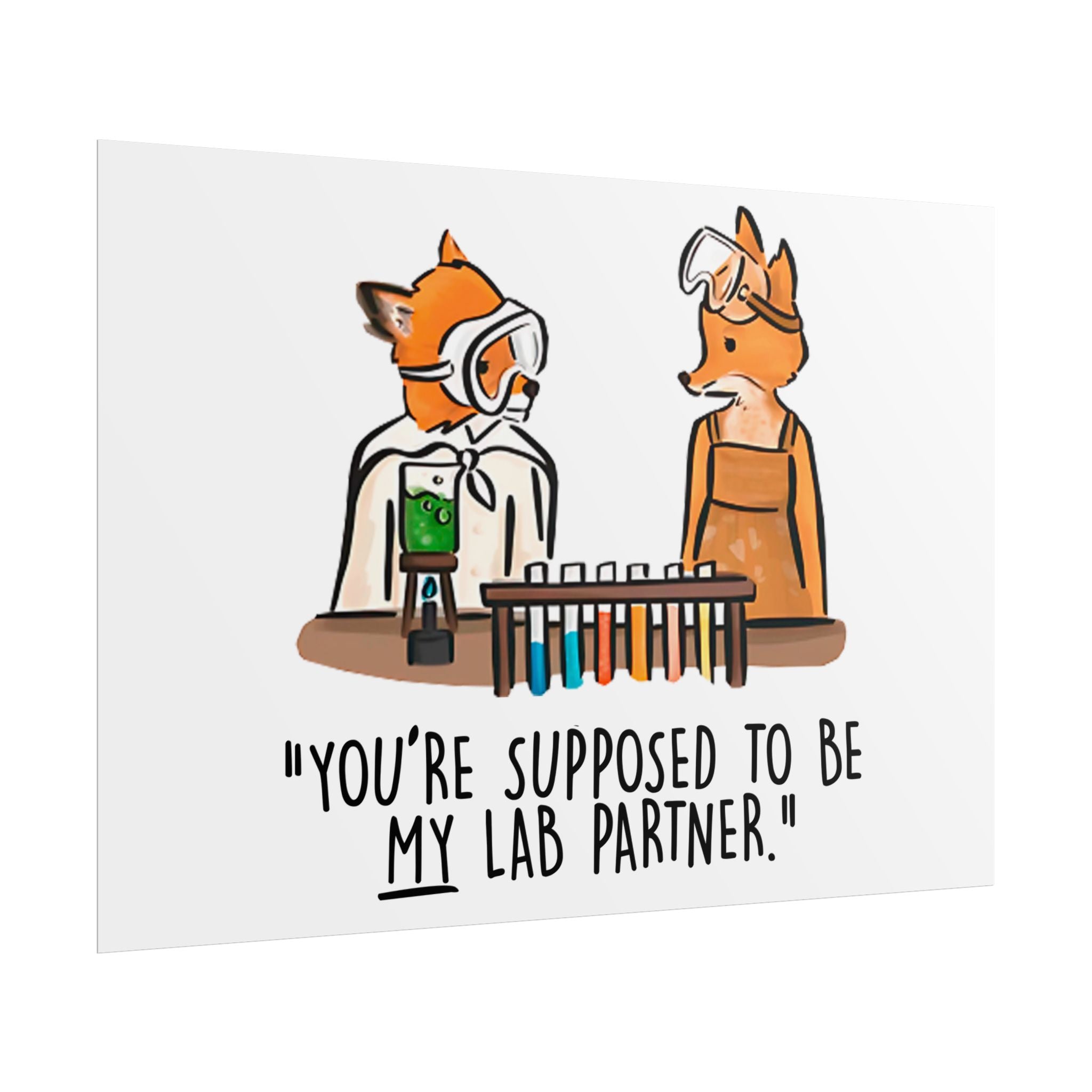 Fantastic Mr. Fox – Lab Partner Scene - Poster - The Films Point