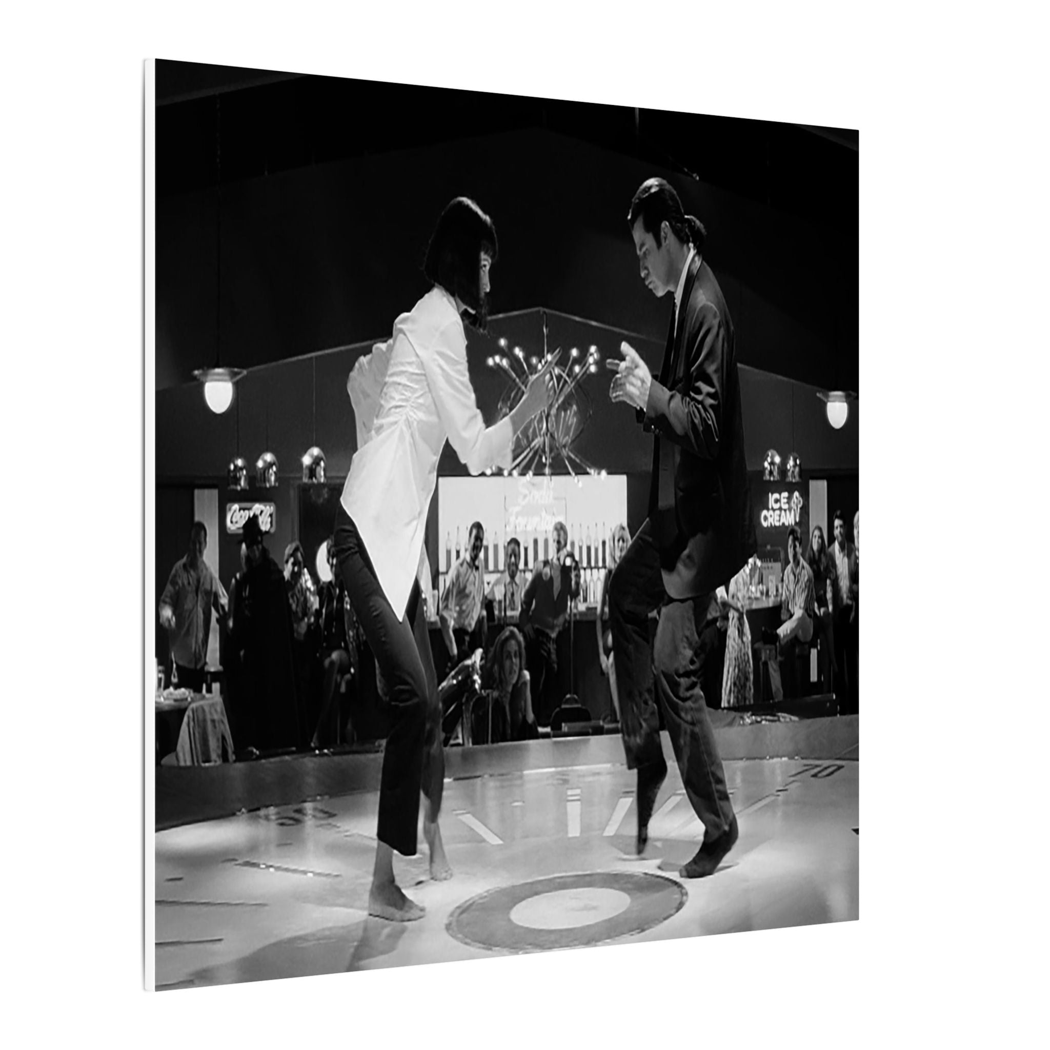 Mia & Vincent's Groove - Canvas Art