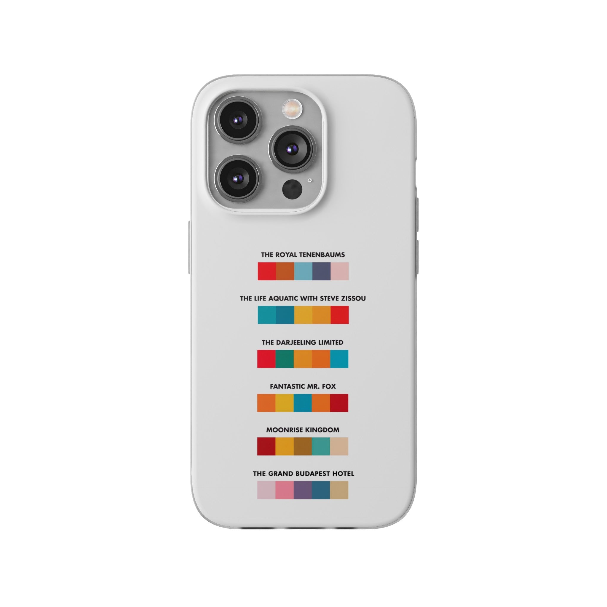 Wes Anderson Colors - Phone Case