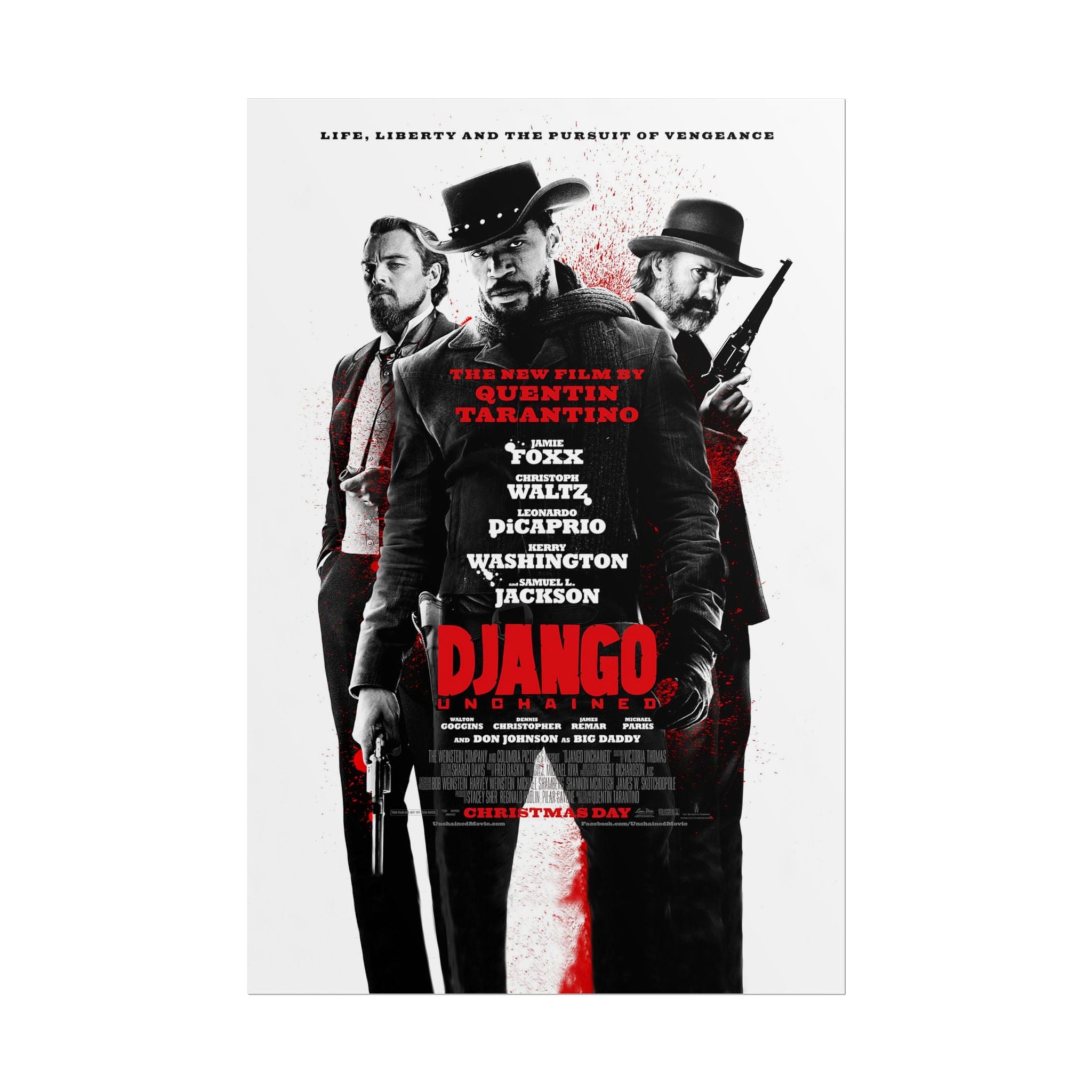 Django Unchained Movie - Poster - The Films Point