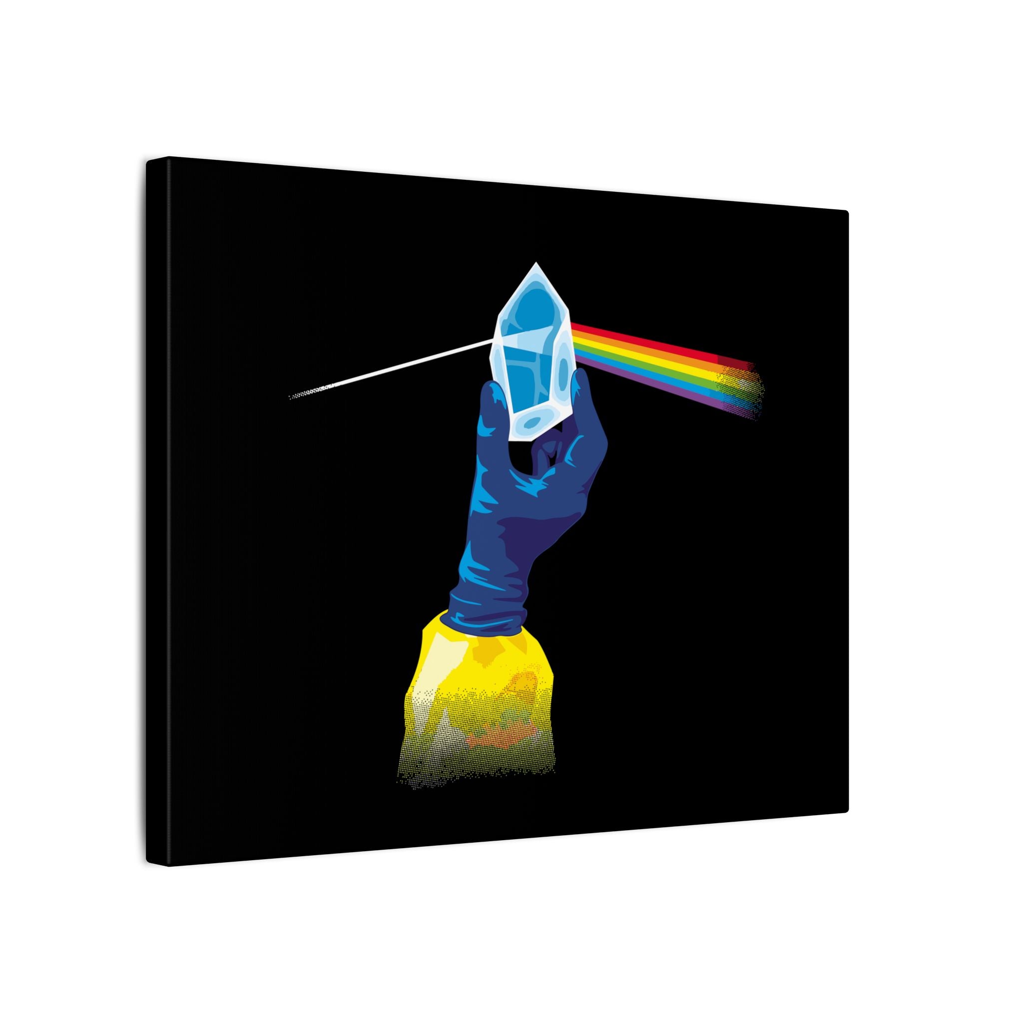 The dark side of meth -Matte Canvas