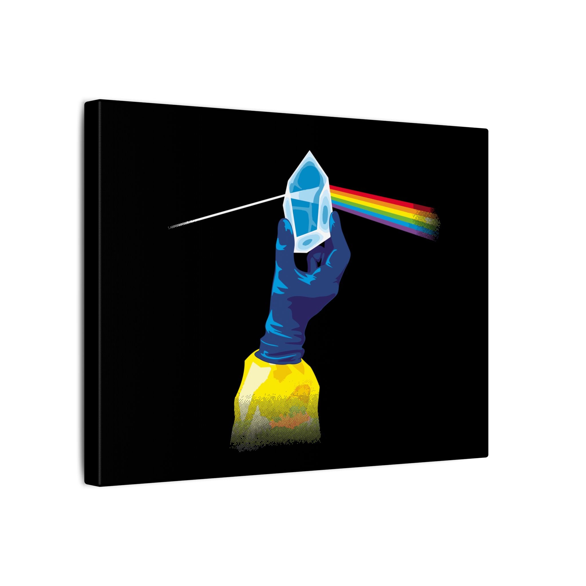 The dark side of meth -Matte Canvas