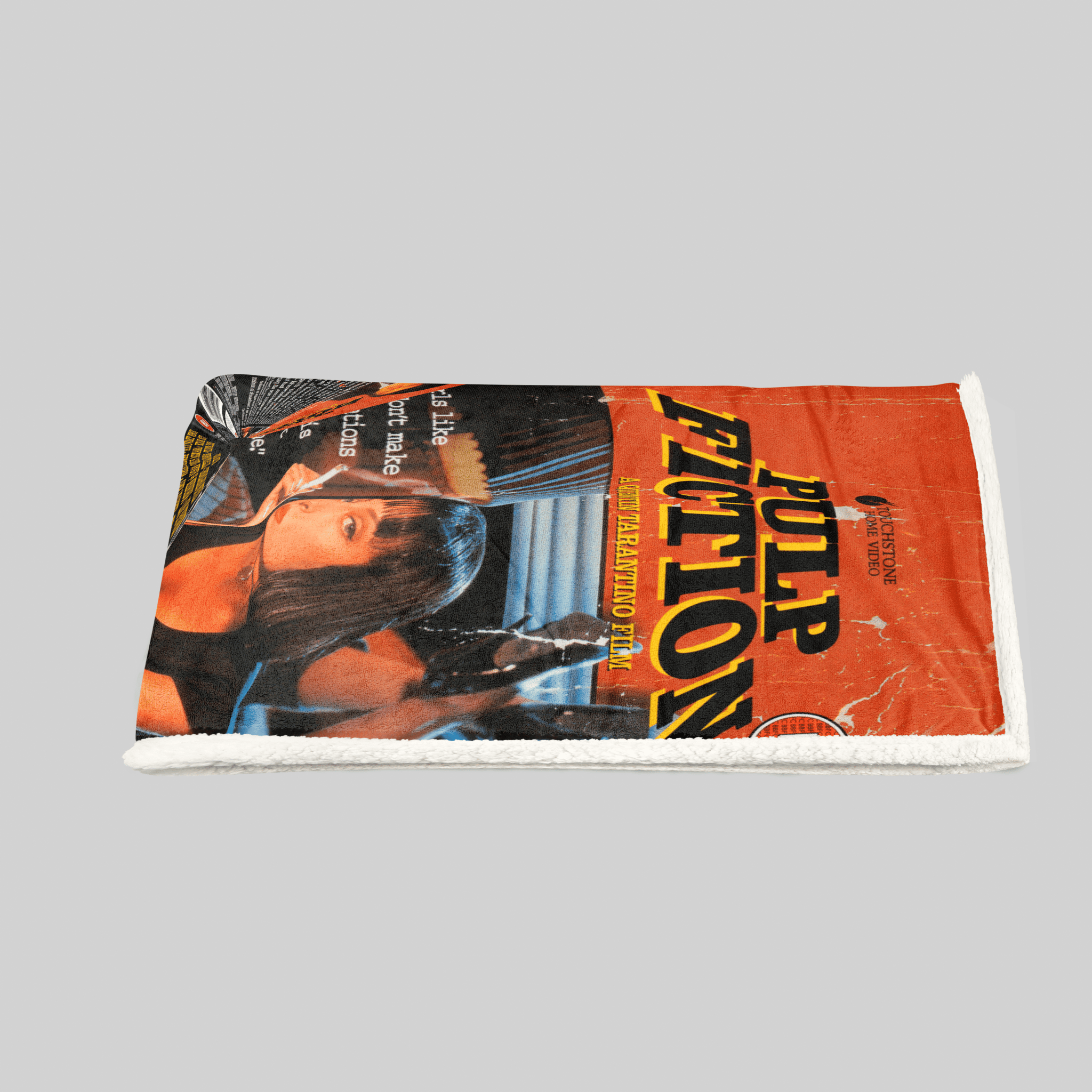 Pulp Fiction VHS Tarantino - Blanket - The Films Point