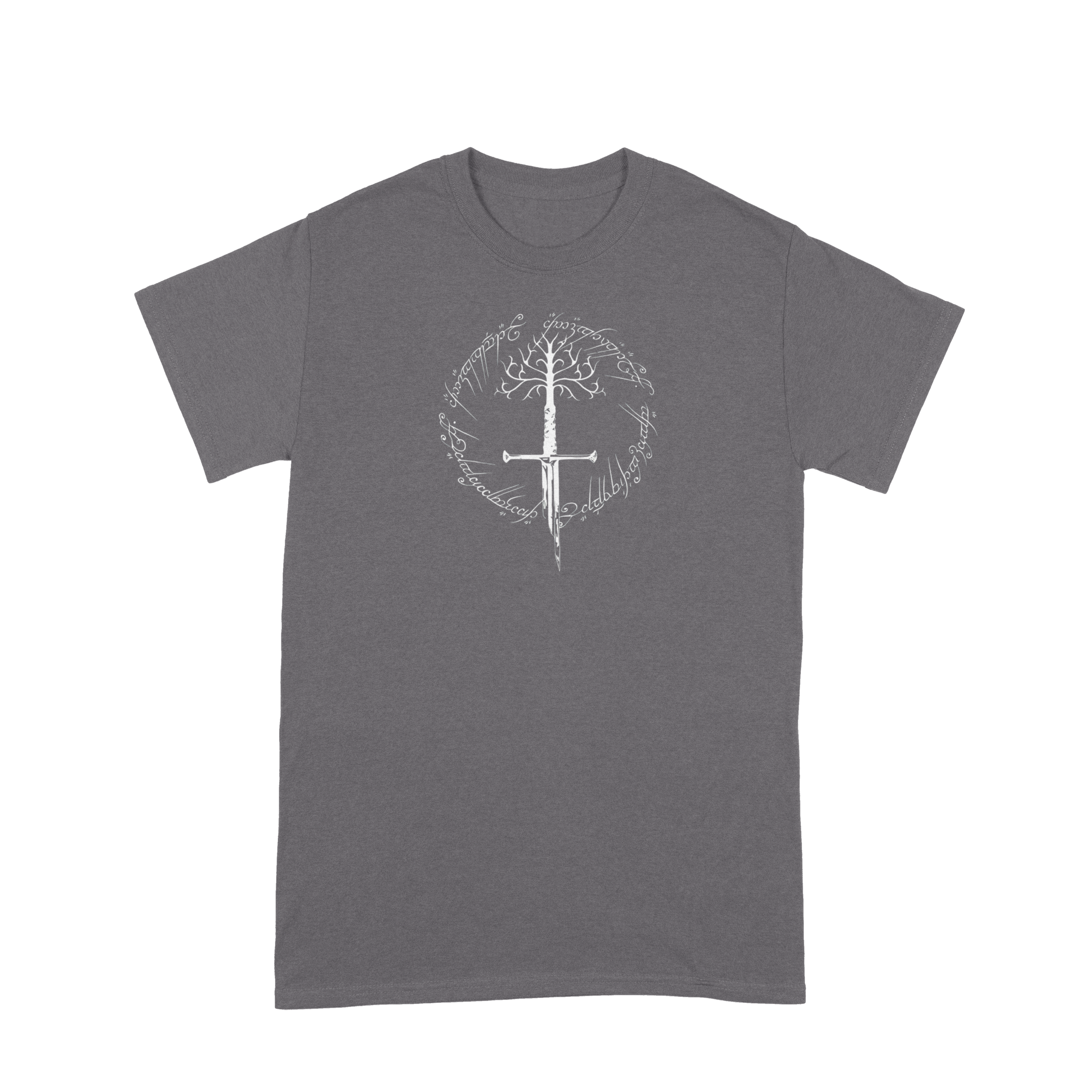 Tree of Gondor Sword LOTR - T‑Shirt