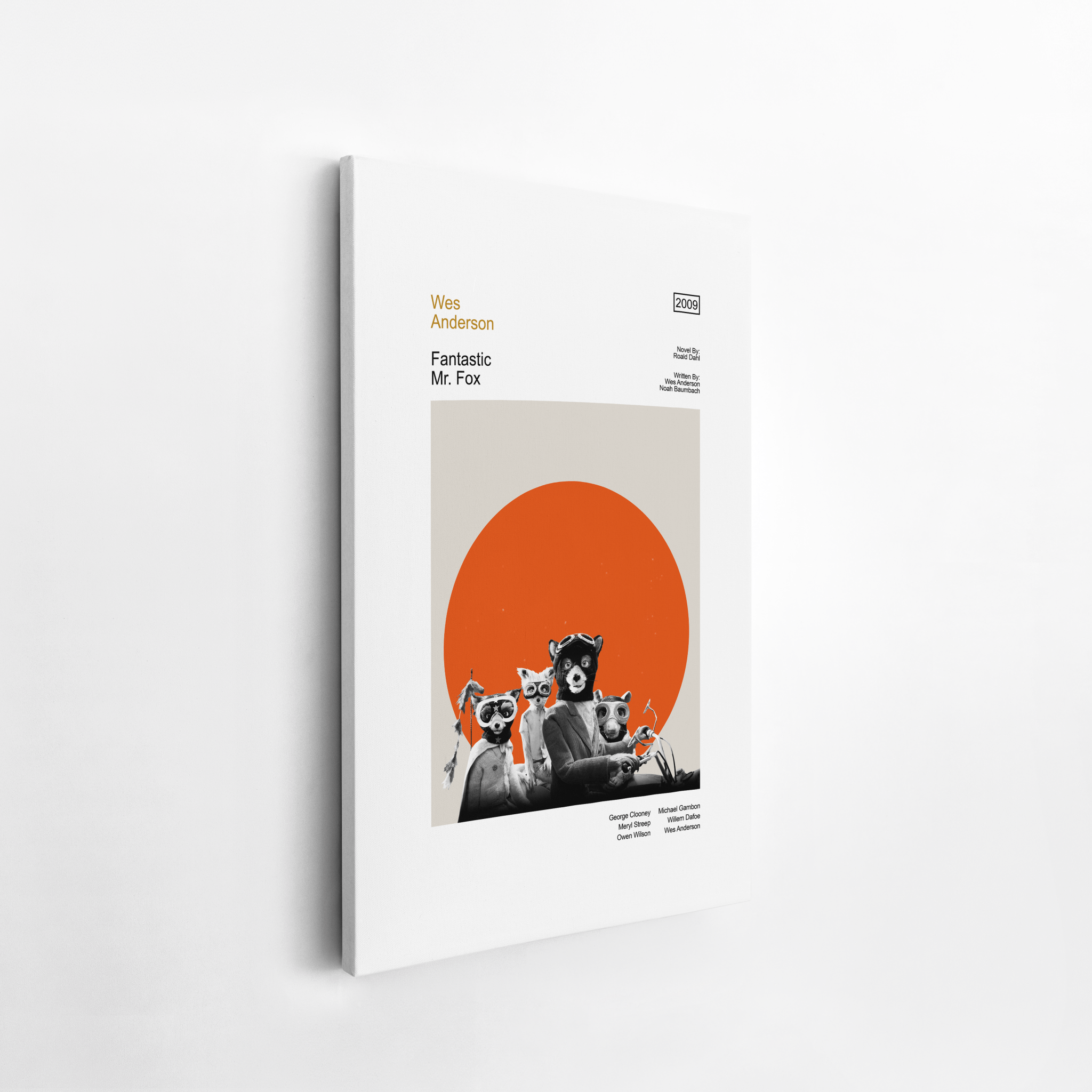 Fantastic Mr Fox - Canvas Art - The Films Point