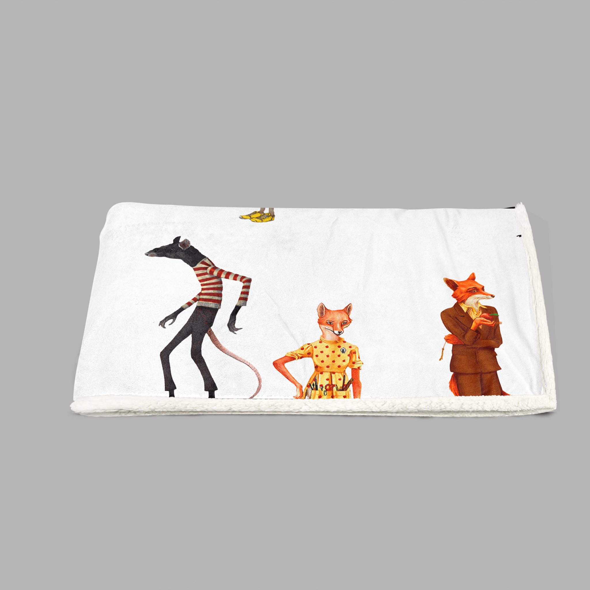 Fantastic Mr Fox family - Blanket - The Films Point