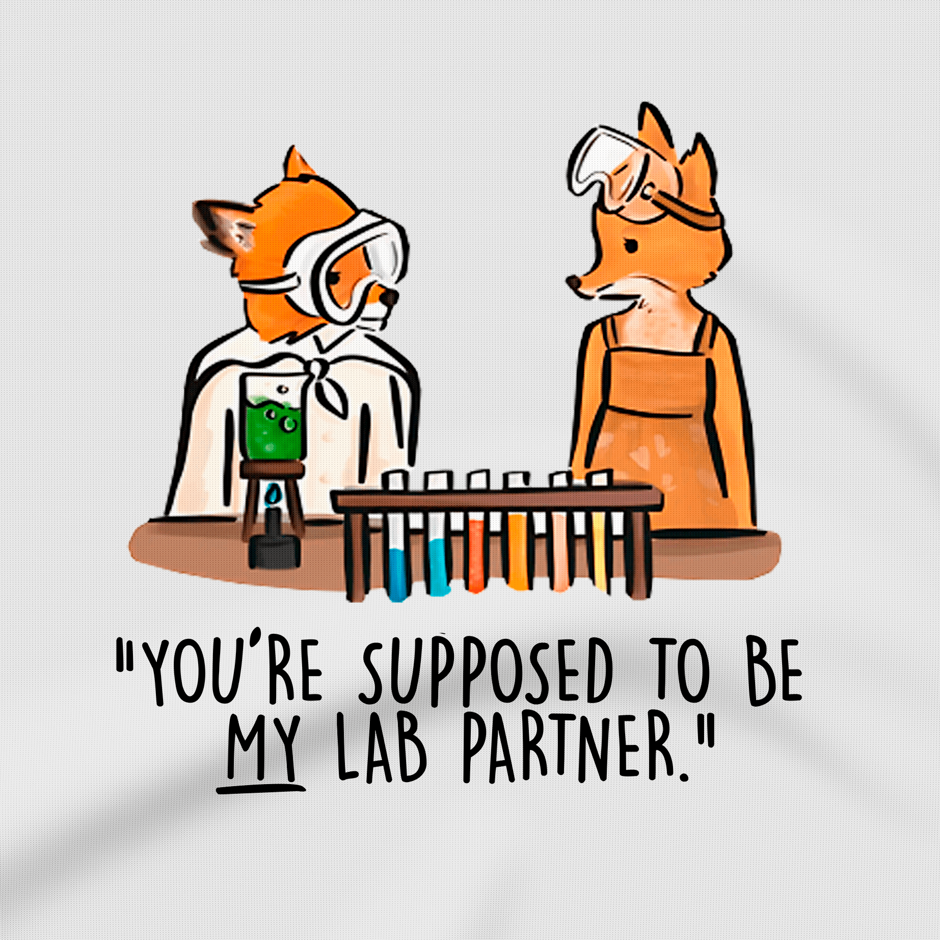 Fantastic Mr. Fox – Lab Partner Scene - Sweatshirt - The Films Point