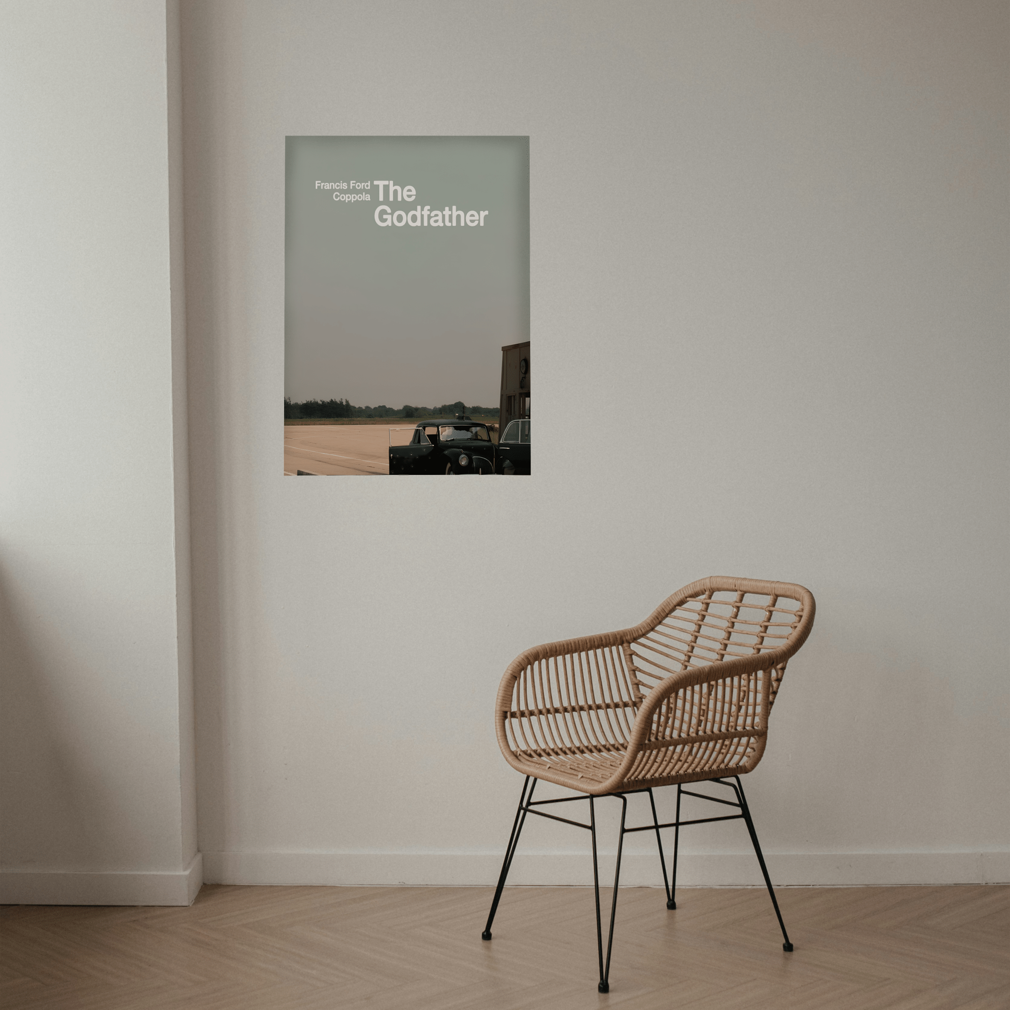 The Godfather Francis Ford Coppola - Canvas Art - The Films Point