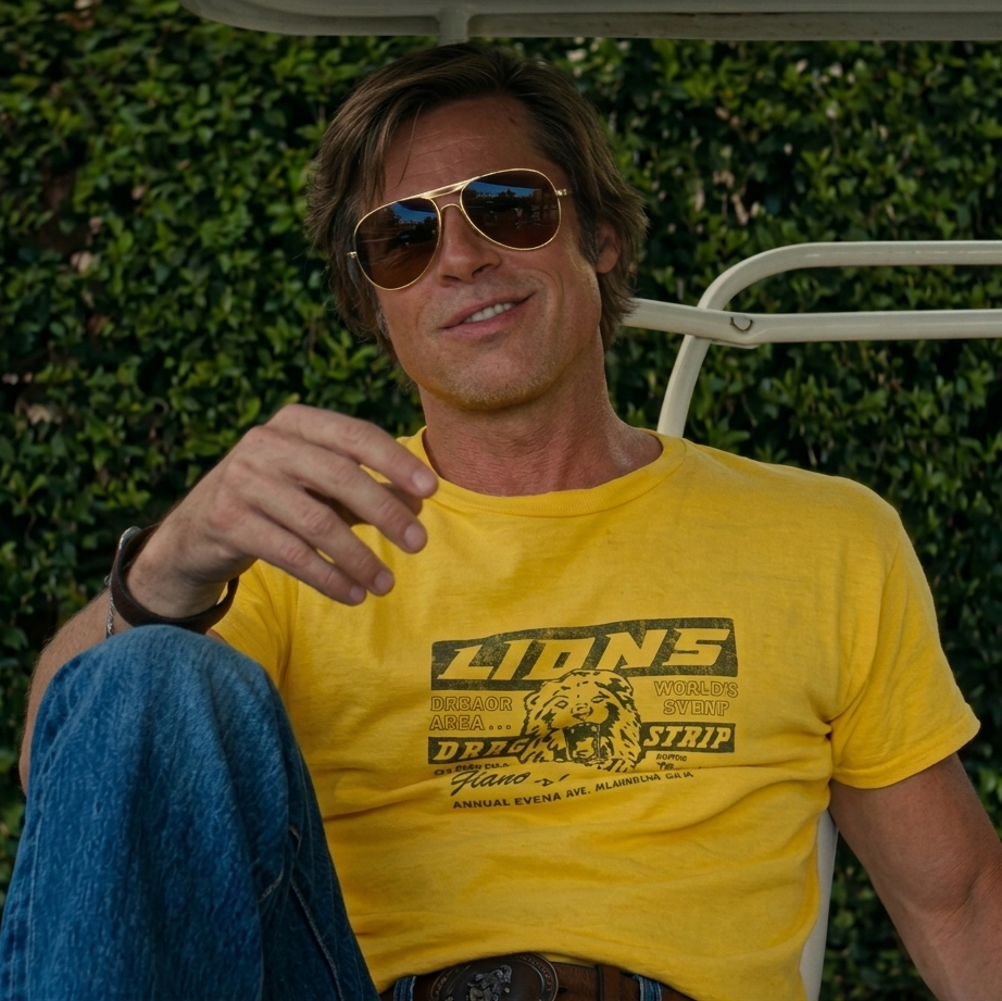 Cliff Booth Lions Ouatih - T-shirt