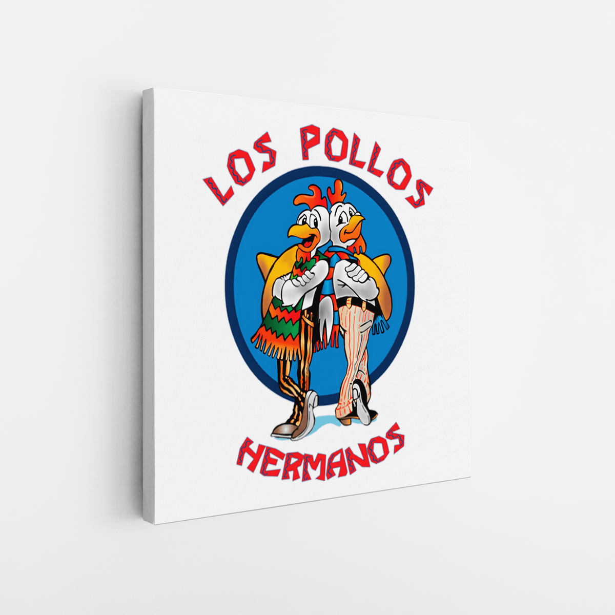 Los Pollos Hermanos Breaking Bad - Canvas Art, image size:1200x1200