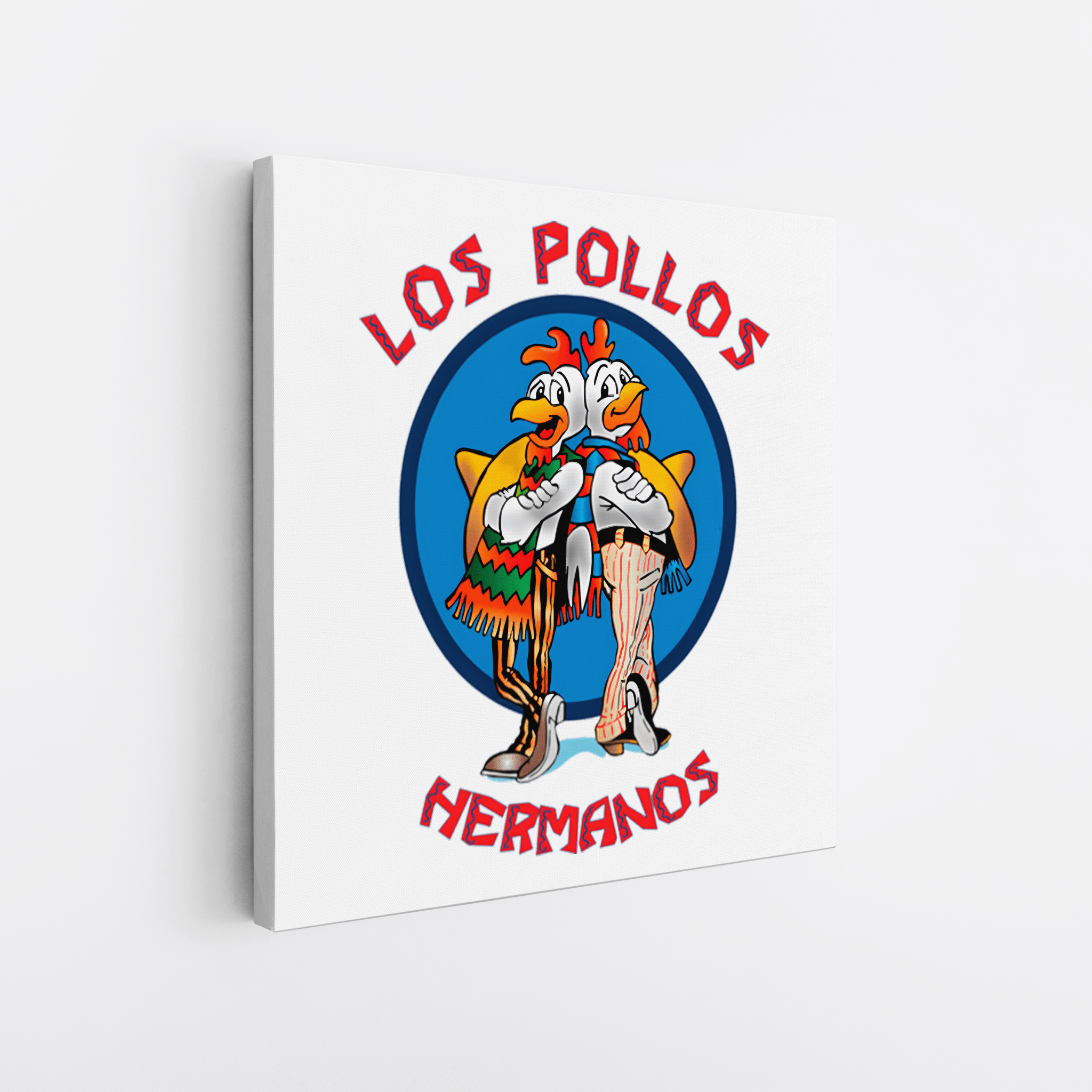 Los Pollos Hermanos Breaking Bad - Canvas Art - The Films Point