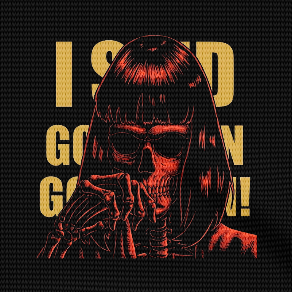 Goddamn! Mia Wallace Pulp Fiction - Hoodie