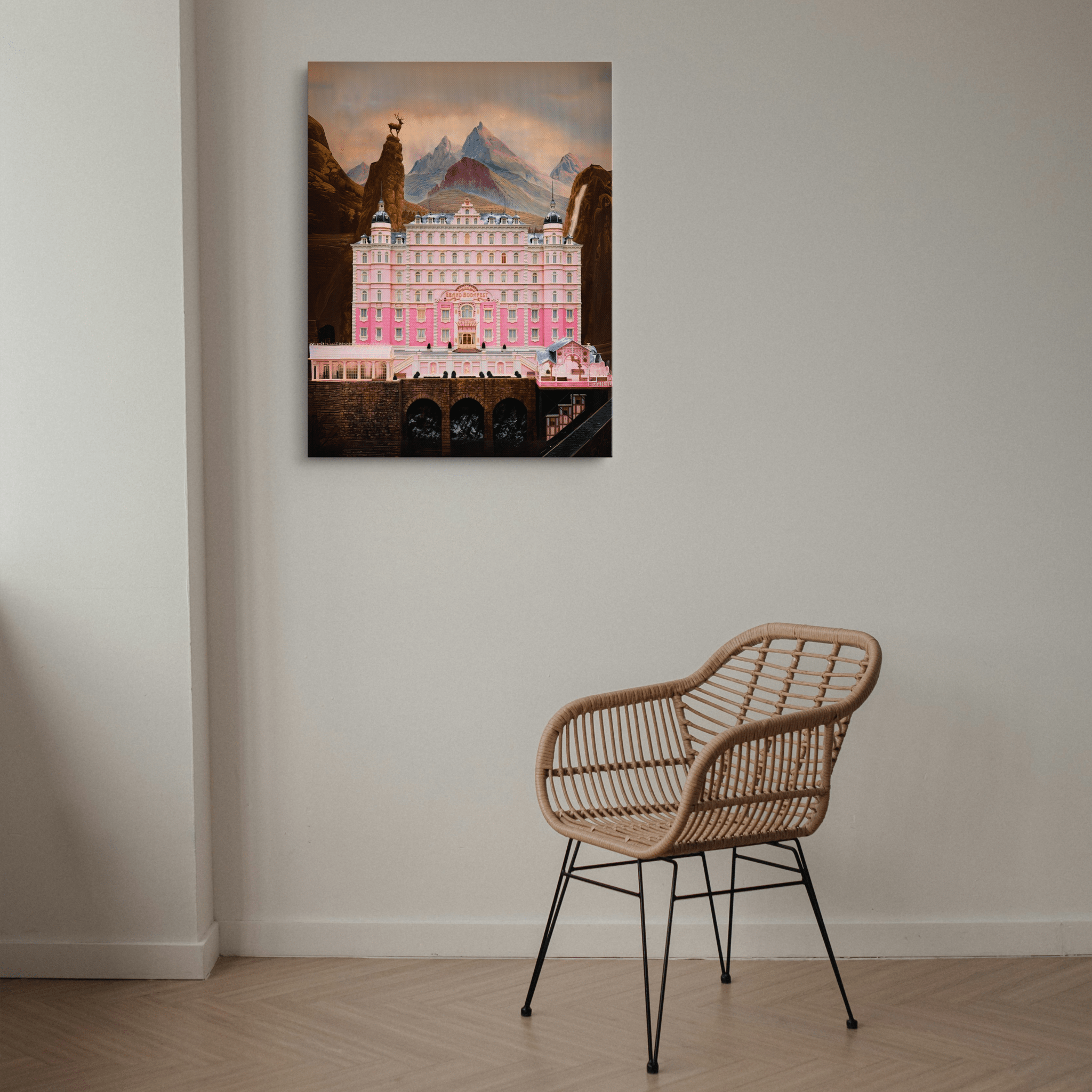 The Grand Budapest Hotel - Canvas Art - The Films Point