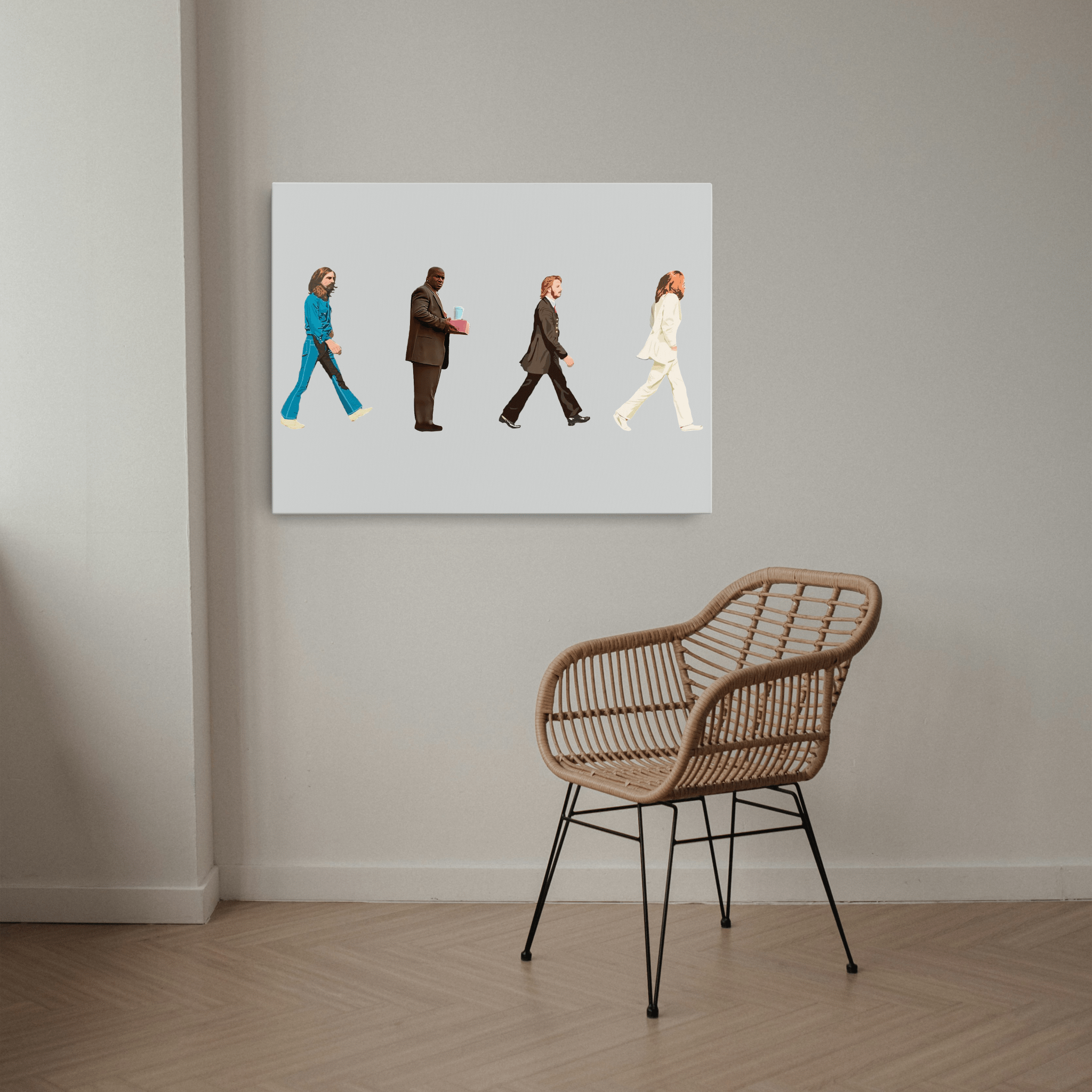 Marsellus Road Pulp Fiction - Canvas Art - The Films Point