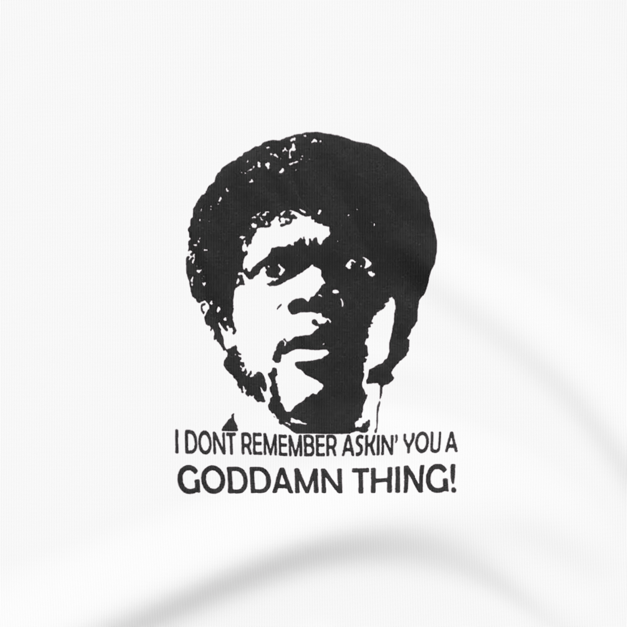 I Don't Remember Asking You A Goddamn Thing - Pulp Fiction - Tshirt - The Films Point