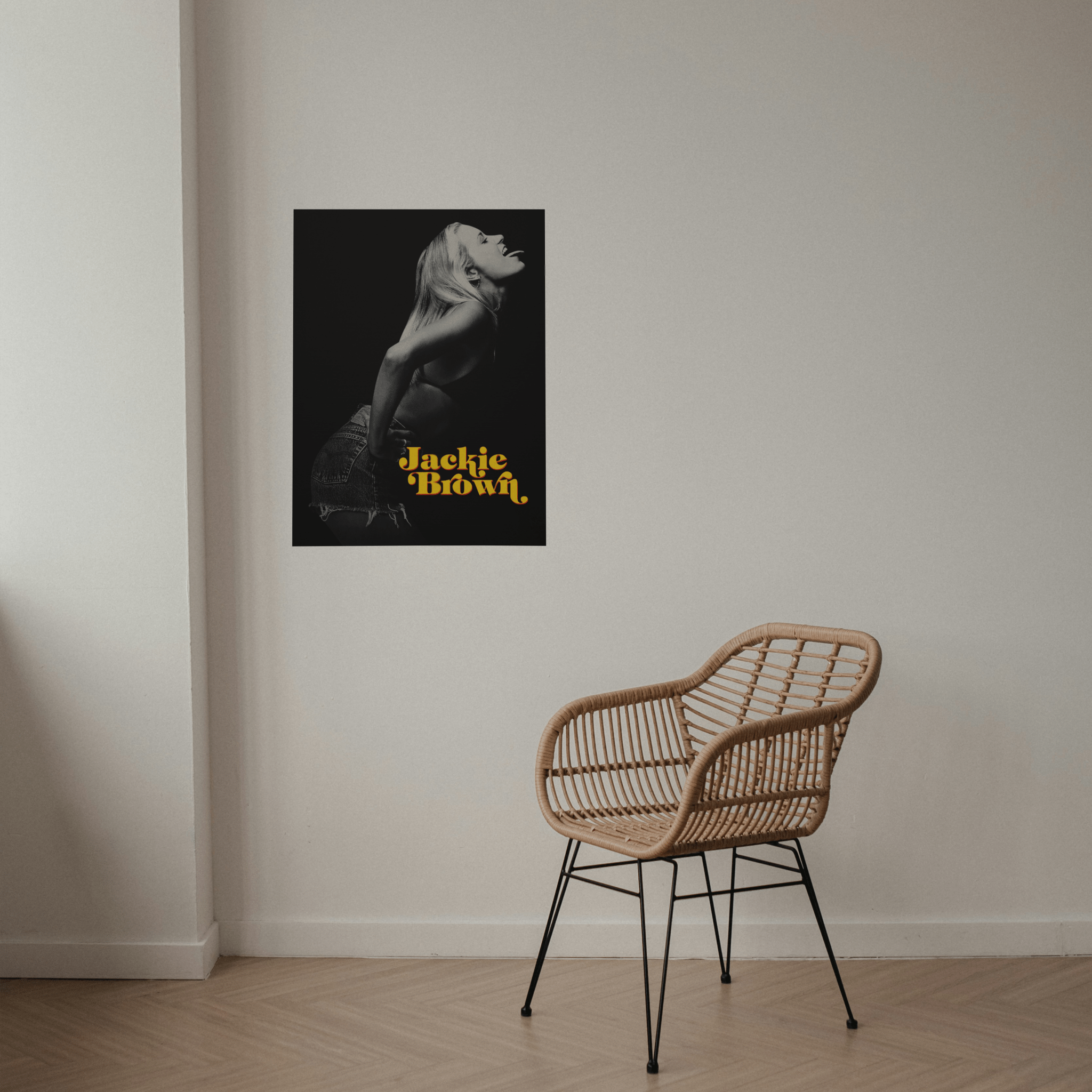 Jackie Brown Vintage - Canvas Art - The Films Point
