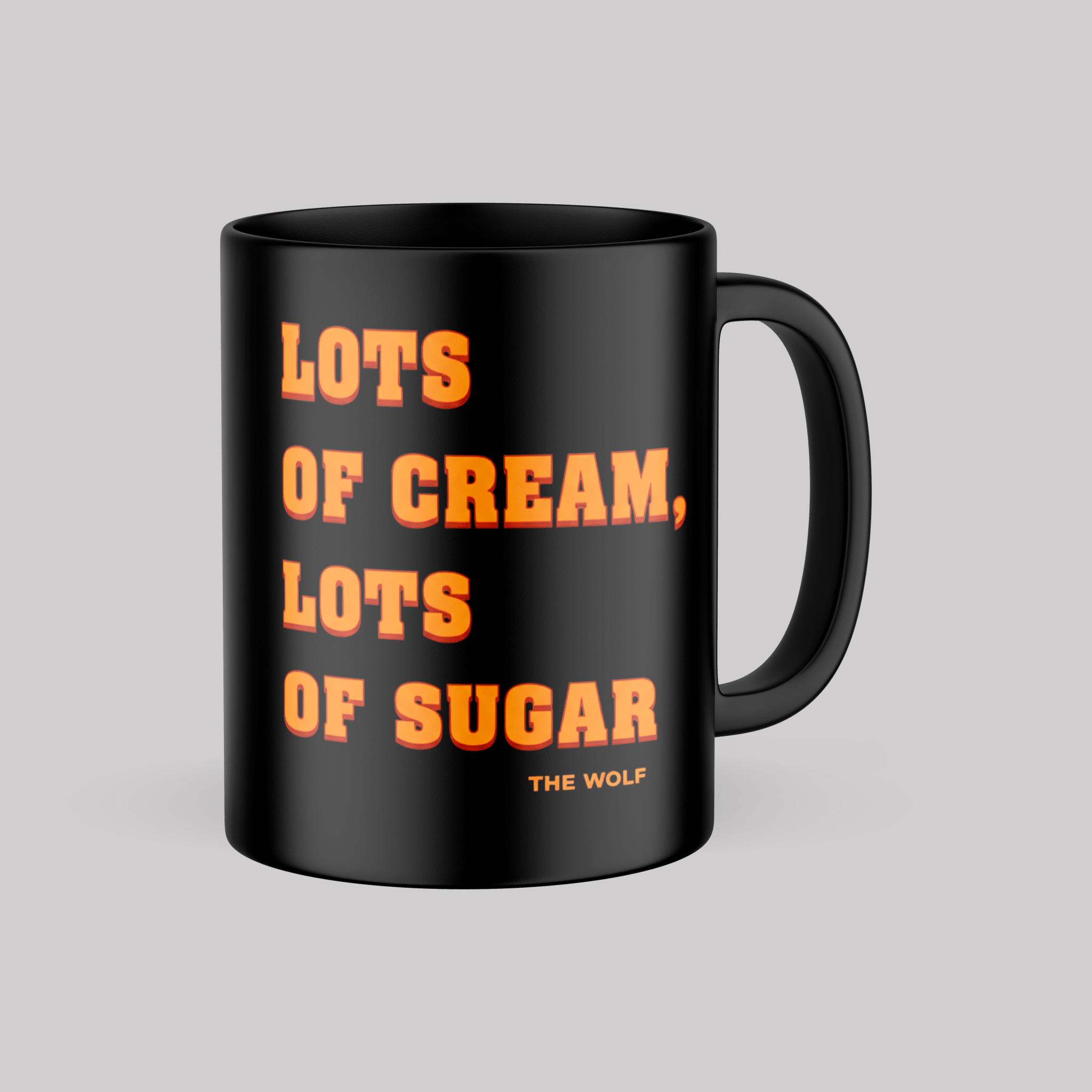 Lots of cream, Lots of sugar. Pulp Fiction - Mug - The Films Point