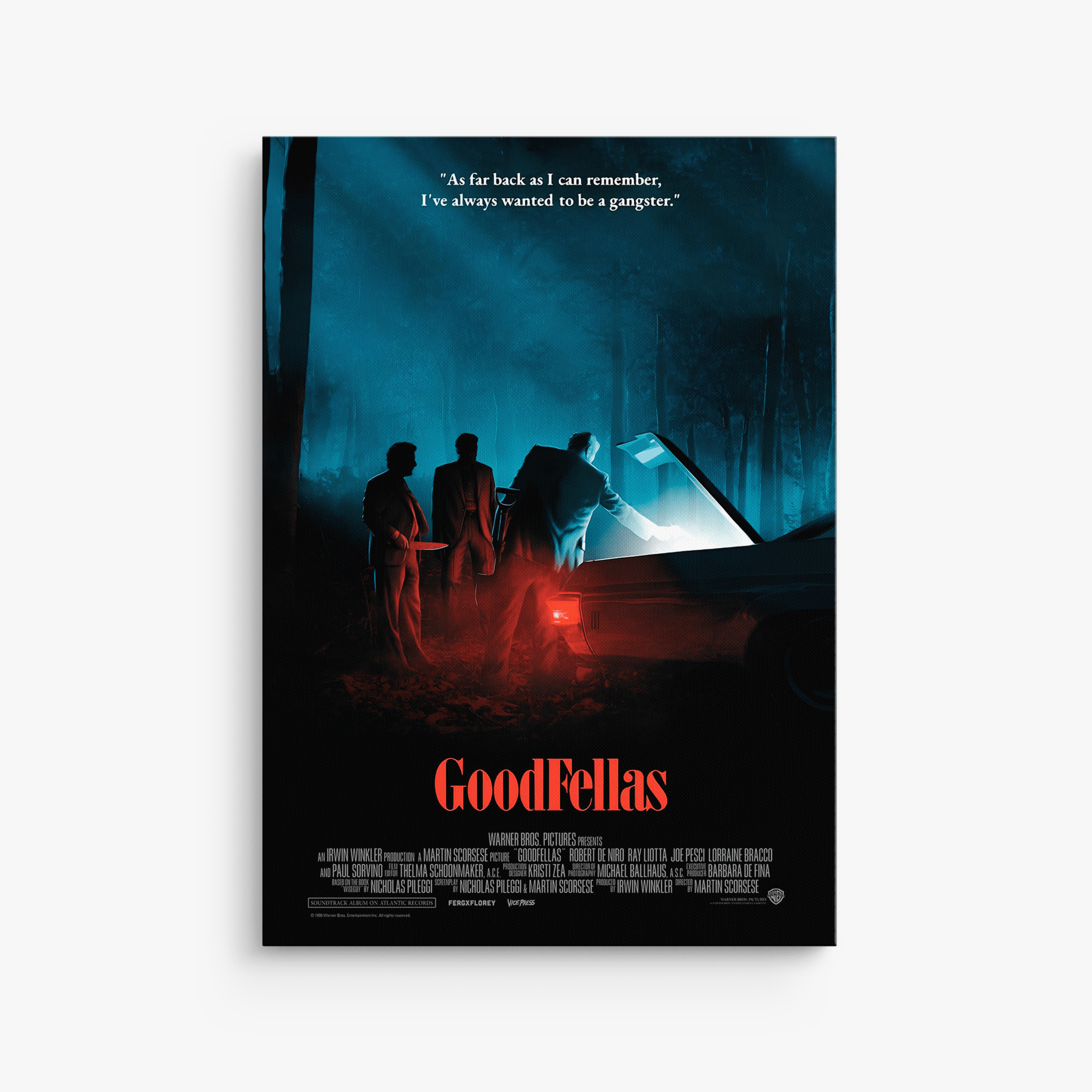 Goodfellas Poster Scorsese - Canvas Art - The Films Point