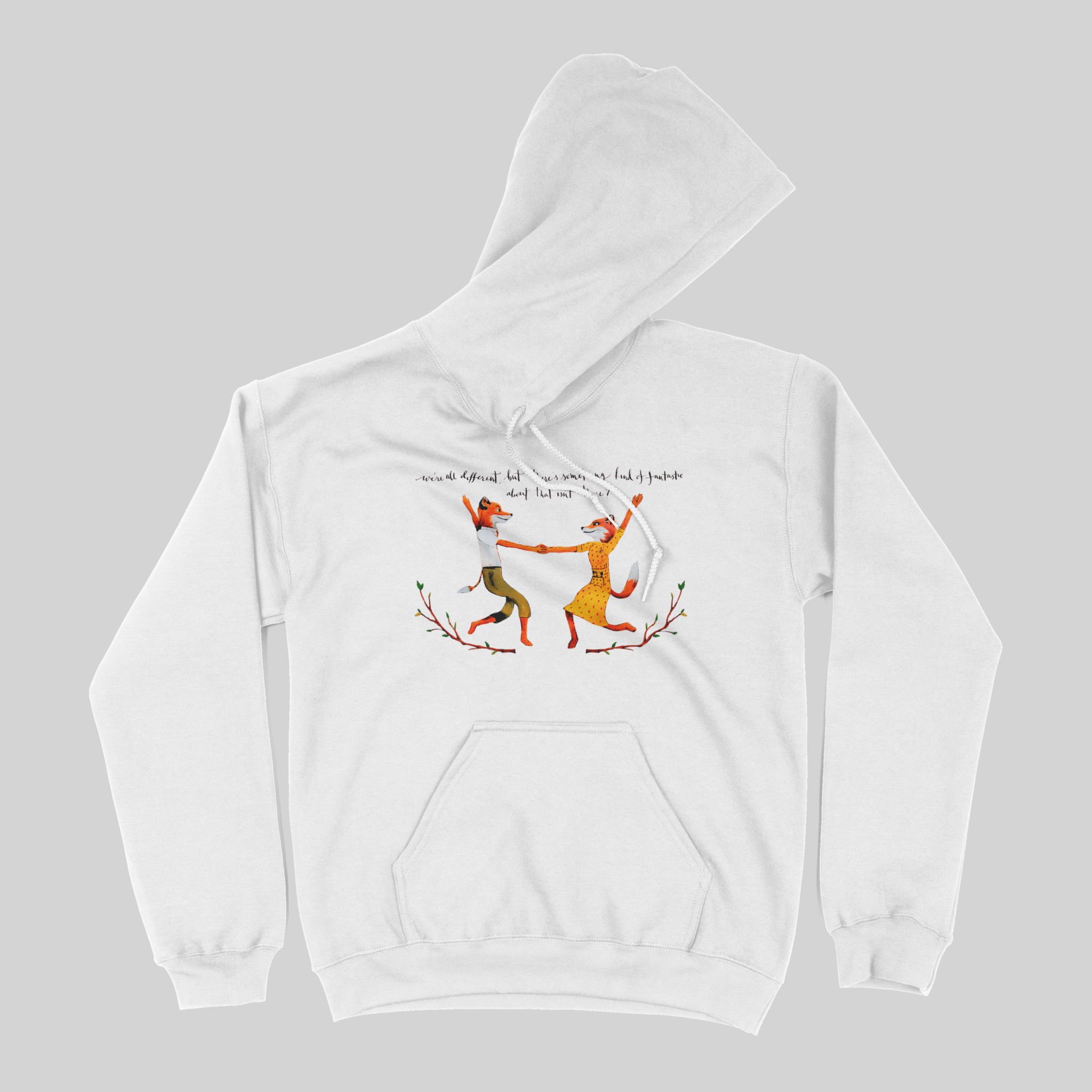 Mr. and Ms. Fox – Wes Anderson Hoodie - The Films Point