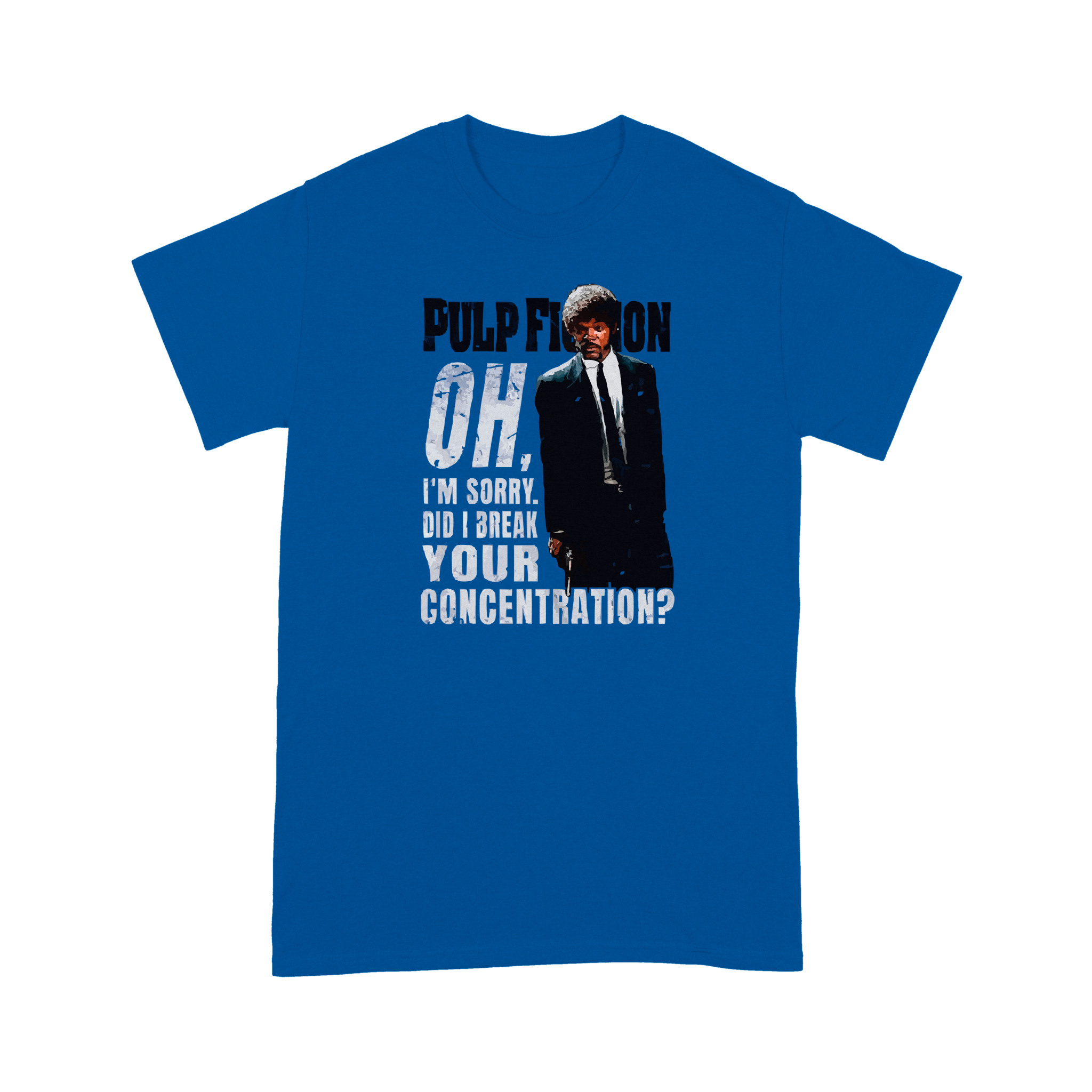 Pulp Fiction Jules "Did I Break Your Concentration?" - T-Shirt - The Films Point