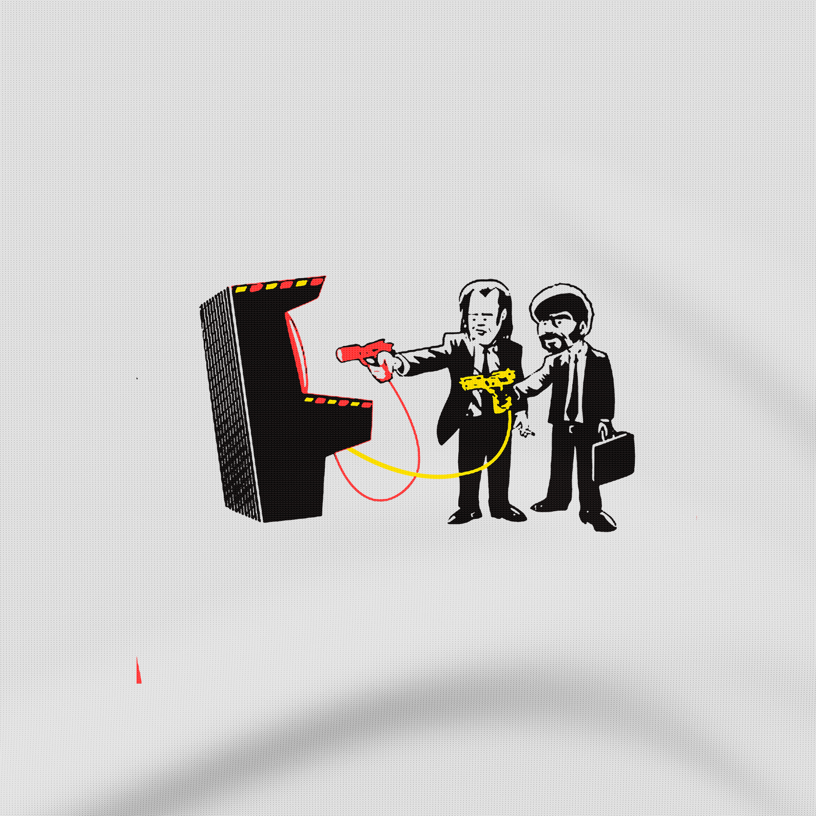 Pulp Fiction Light Gun - T-shirt - The Films Point