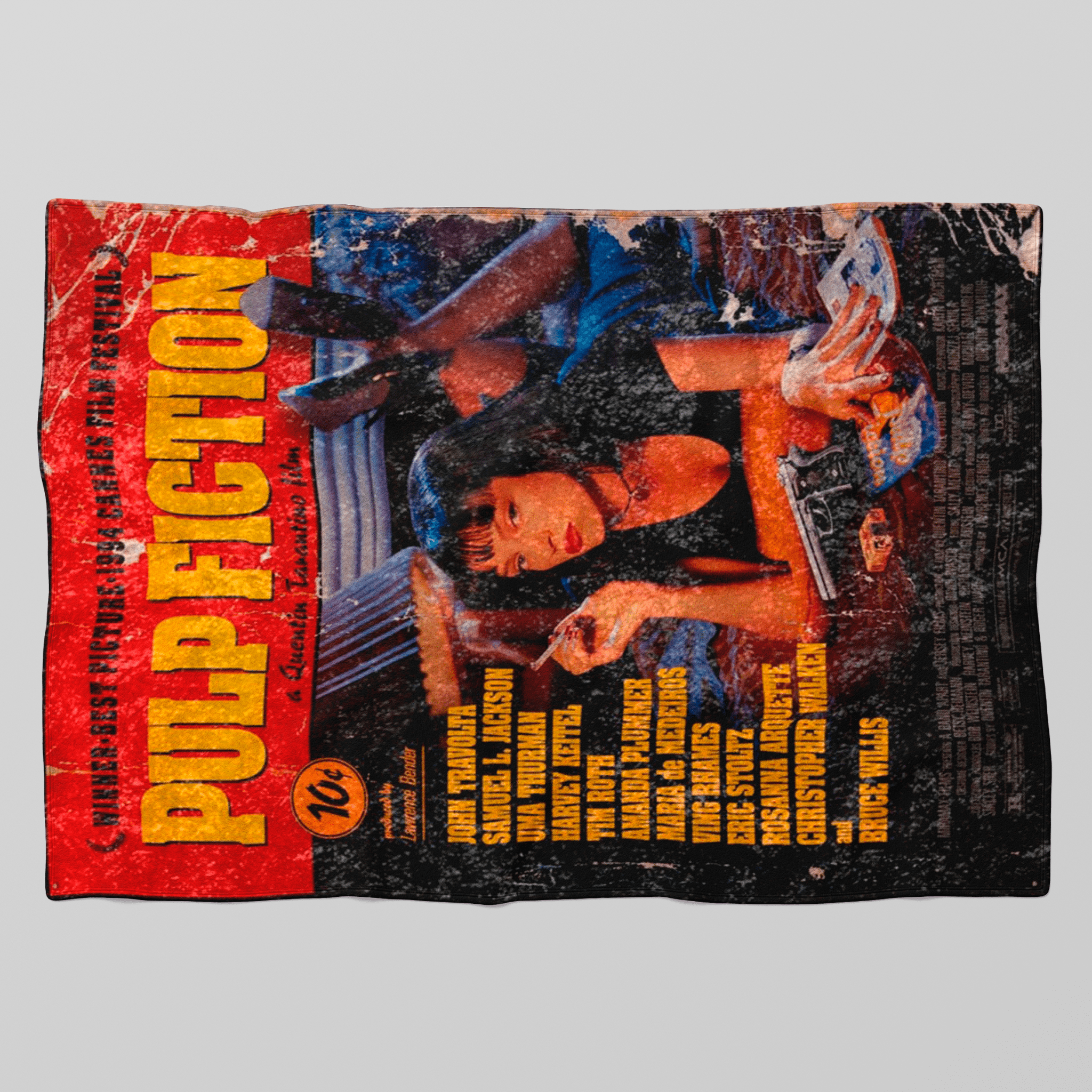 Mia Wallace Pulp Fiction - Blanket - The Films Point