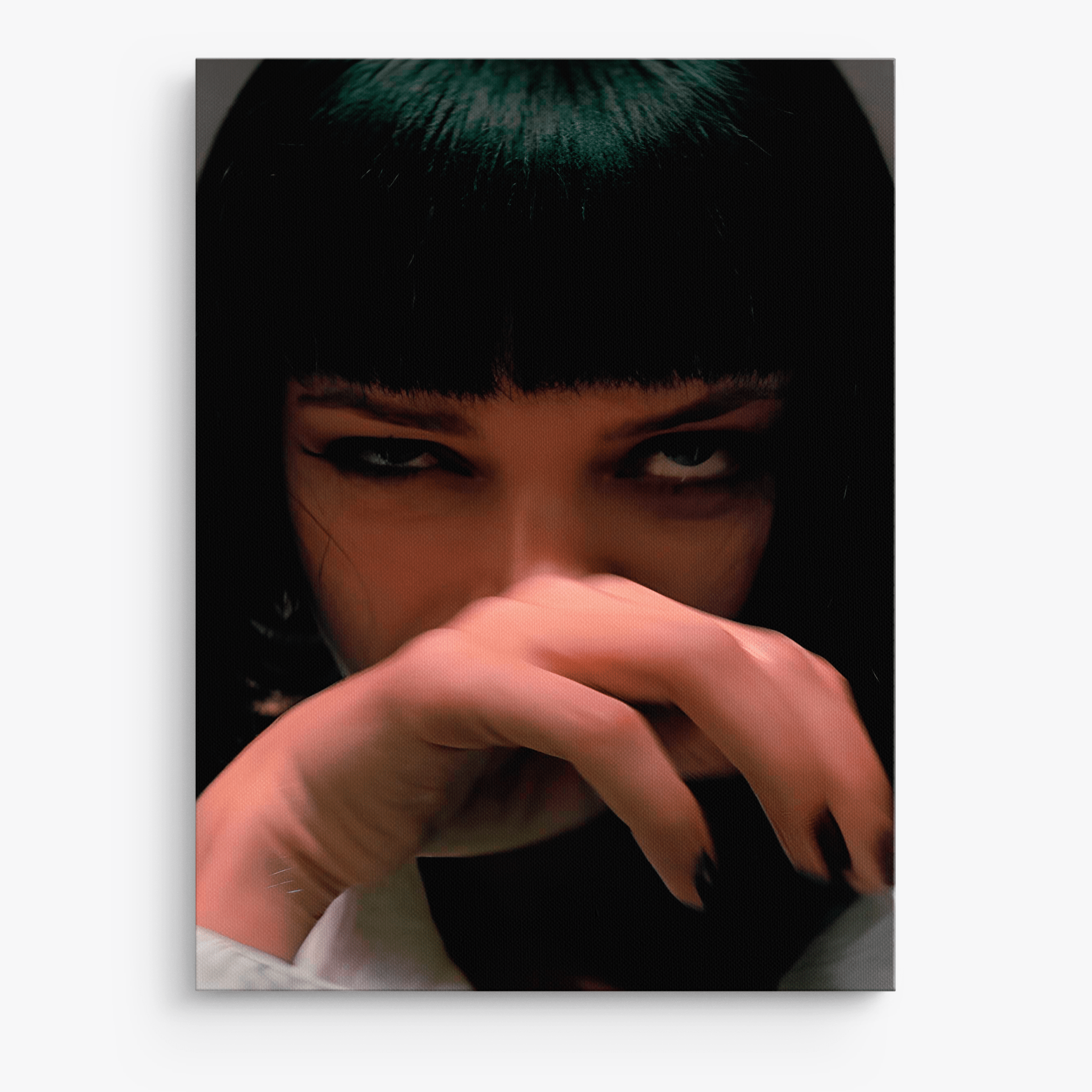 Mia Wallace Pulp Fiction Tarantino - Canvas Art - The Films Point