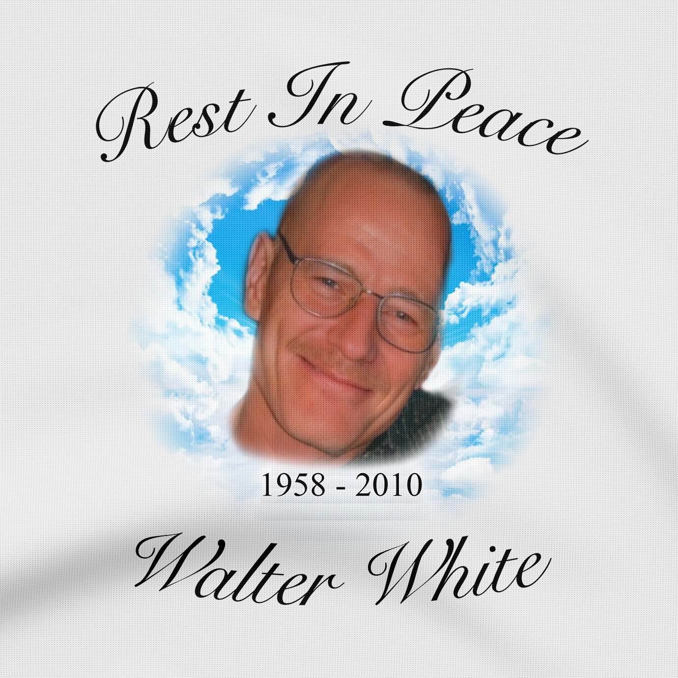 R.I.P. Walter White Breaking Bad - Sweatshirt