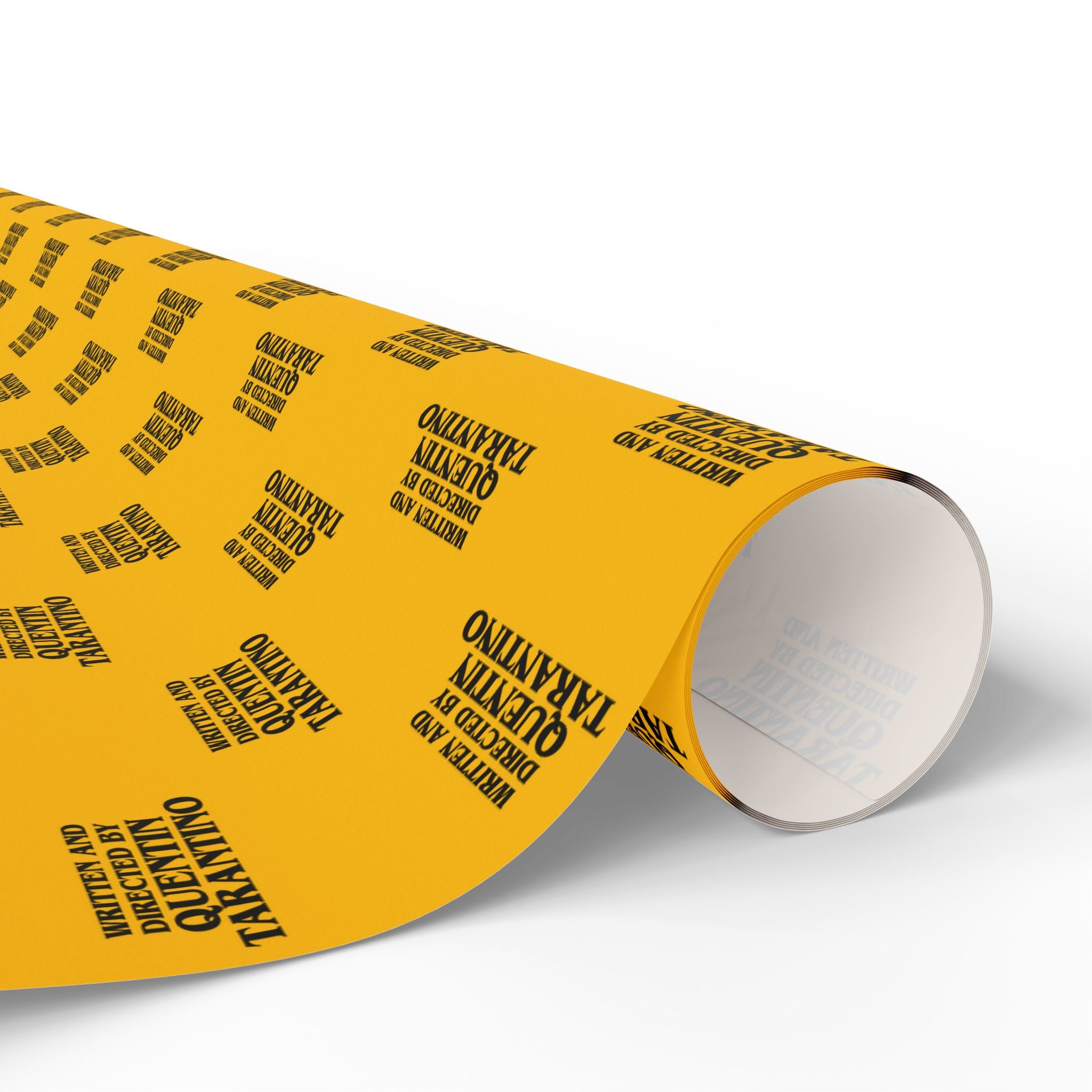 Written and Directed By Quentin Tarantino - Wrapping Paper - The Films Point