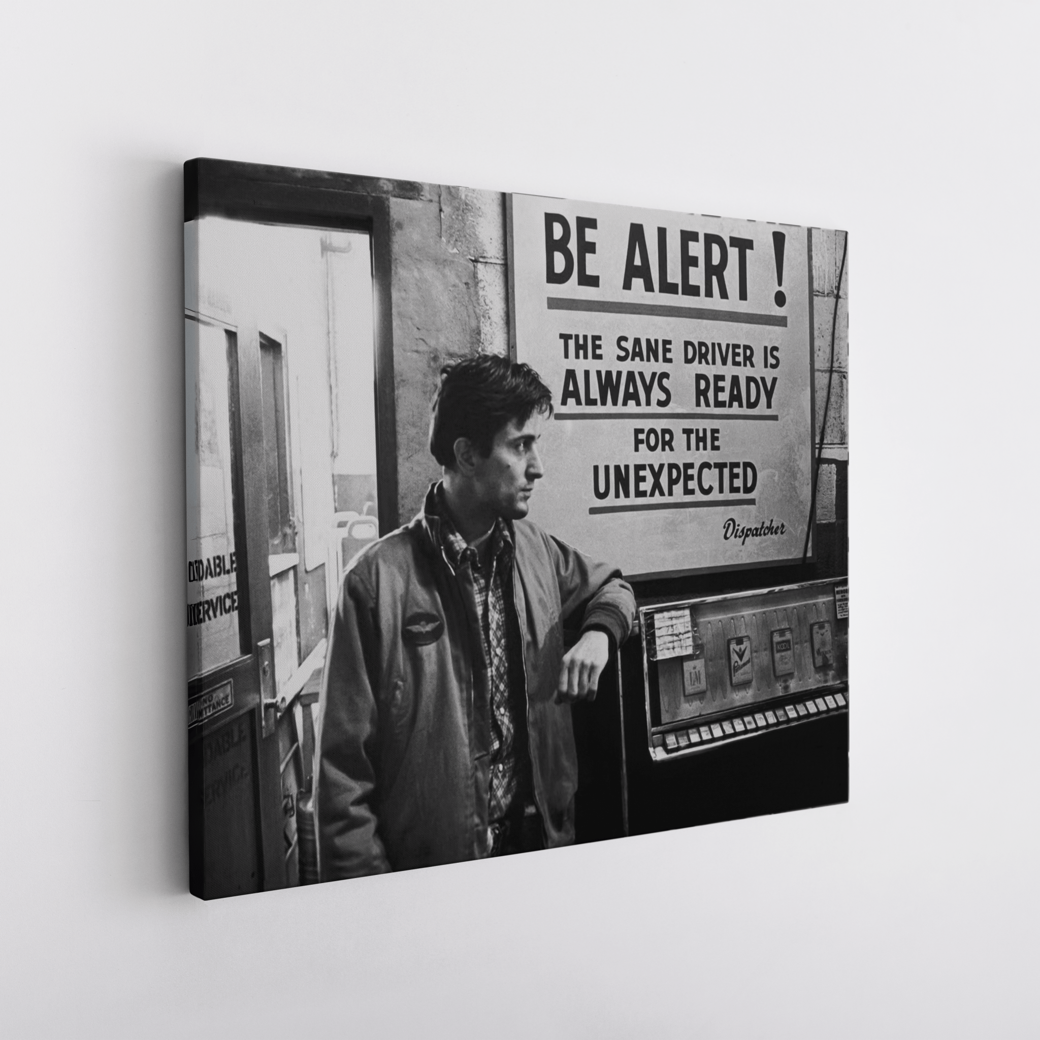 Taxi Driver Robert De Niro - Canvas Art - The Films Point