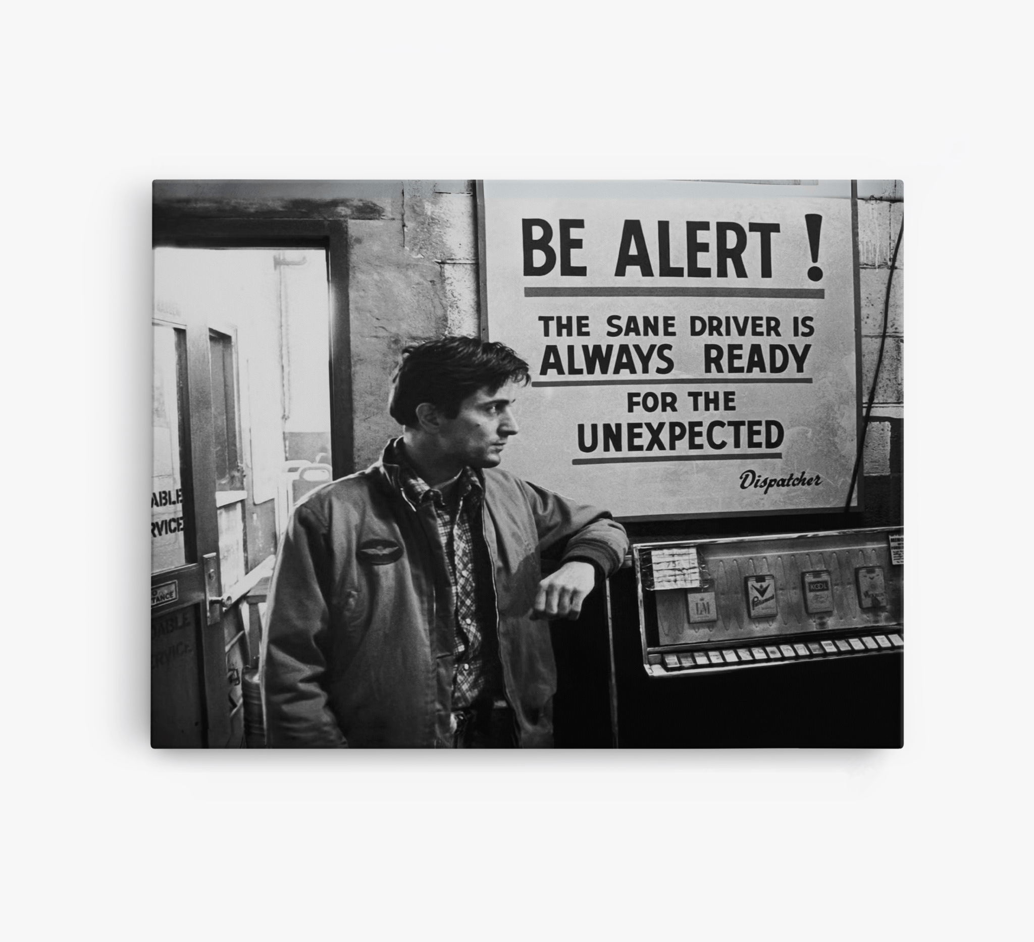 Taxi Driver Robert De Niro - Canvas Art - The Films Point