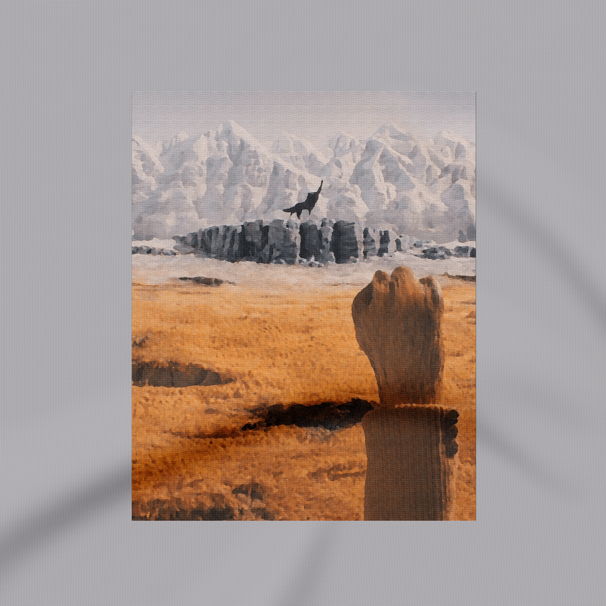 Canis Lupus, Vulpes Vulpes - T-Shirt - The Films Point