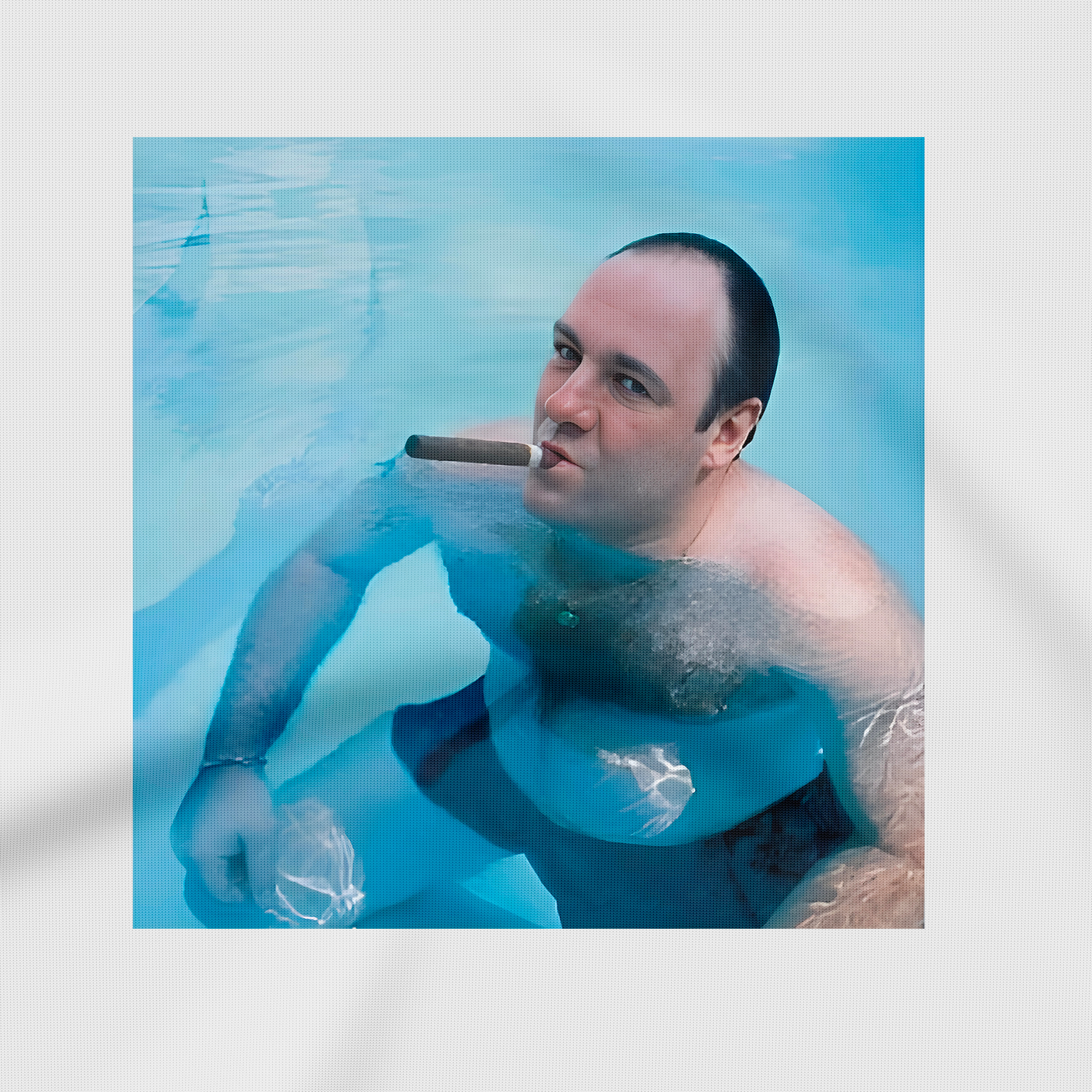 Tony Soprano Pool Cigar T-Shirt