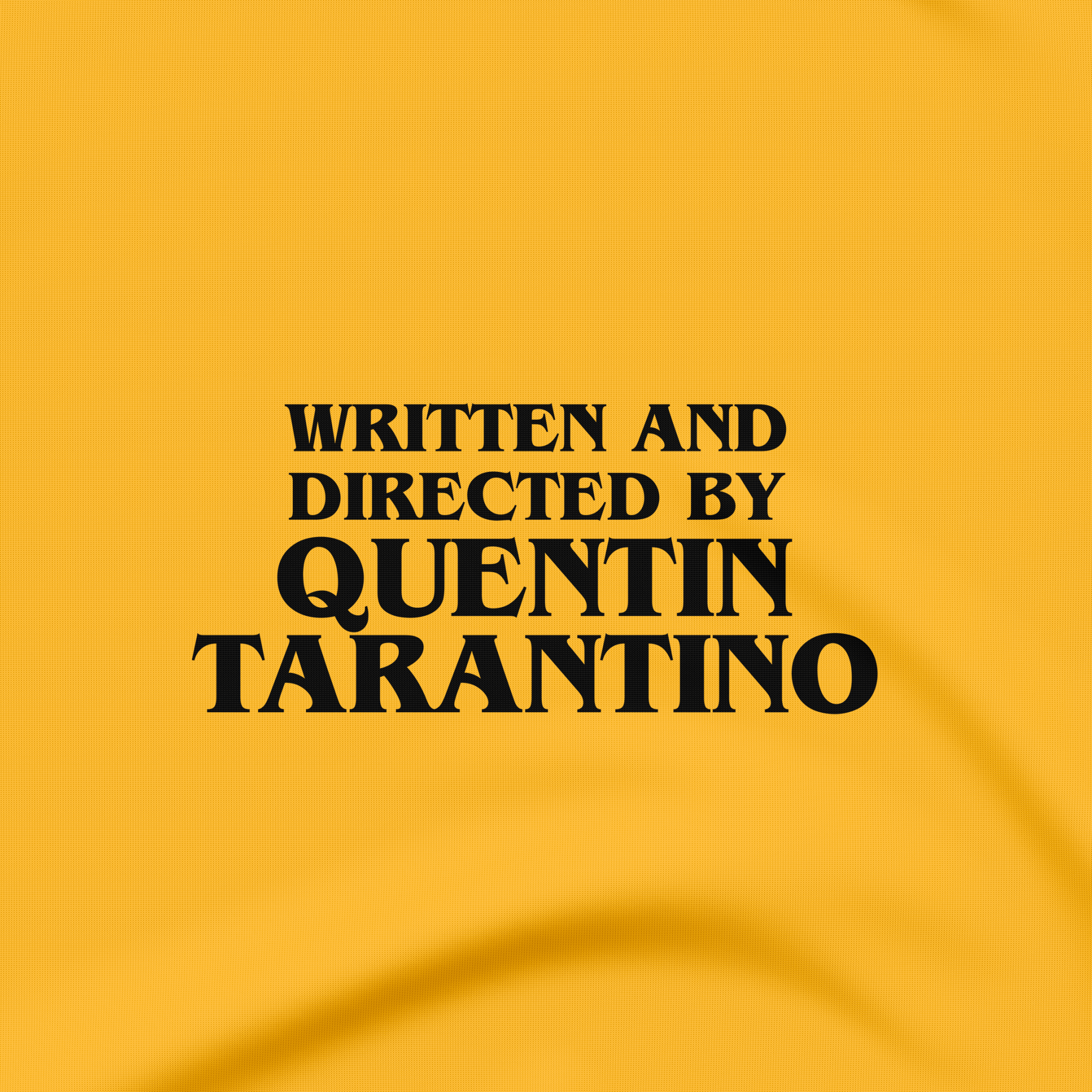 Quentin Tarantino Gold - Sweatshirt - The Films Point