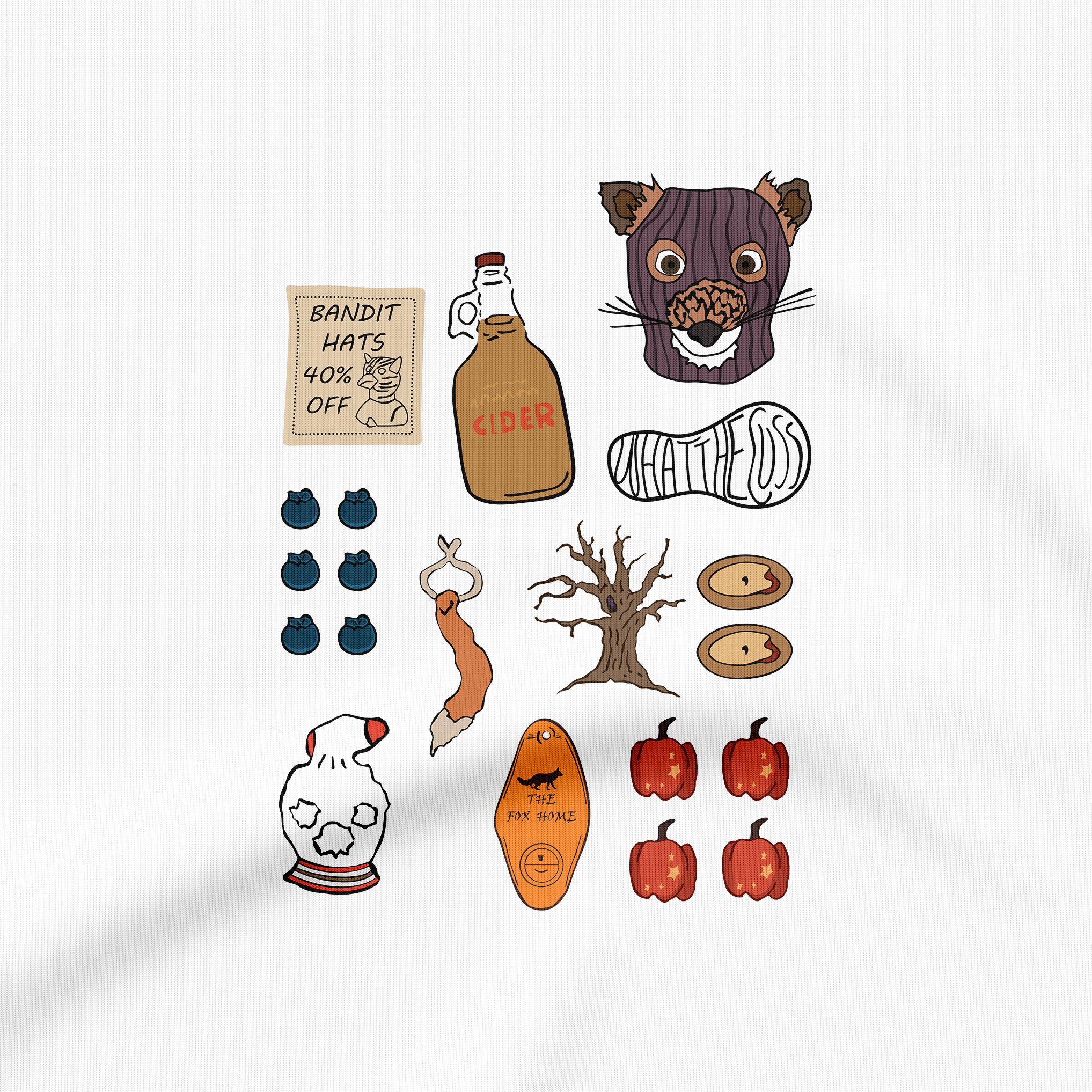 Fantastic Mr. Fox Accesories Wes Anderson - T-Shirt