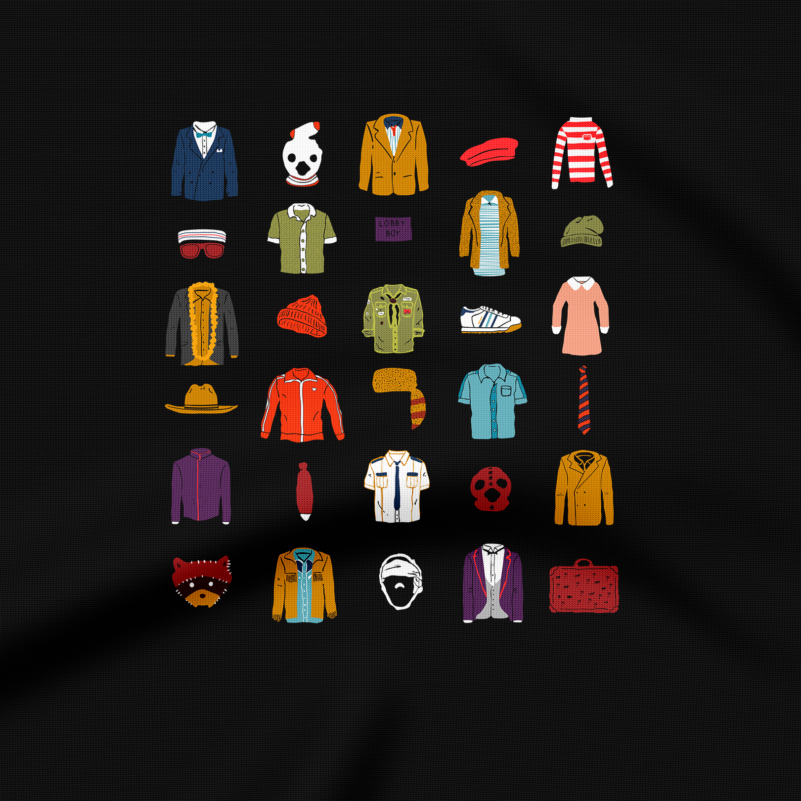 Wes Anderson's Luggage - T-Shirt