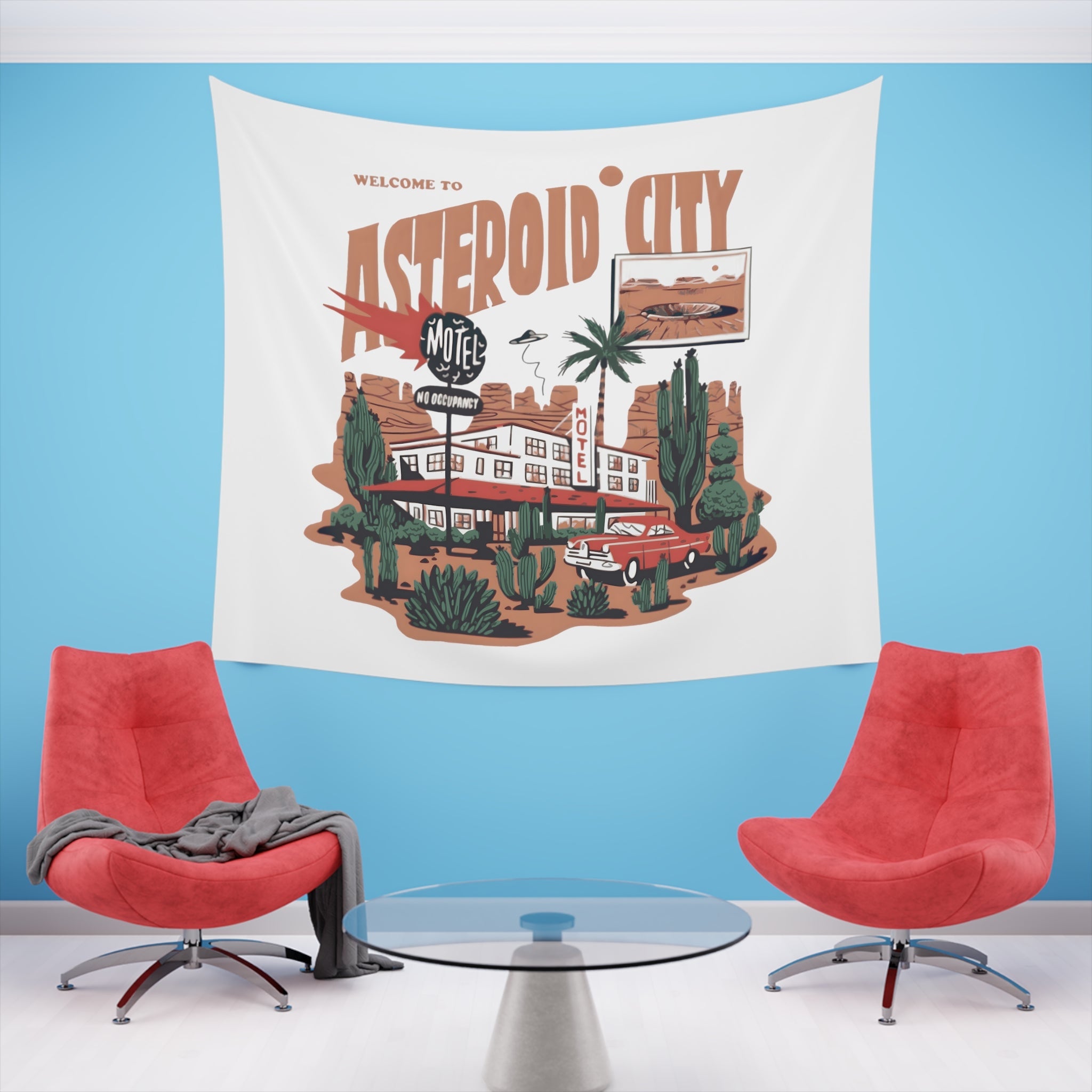 Asteroid City - Wall Tapestry