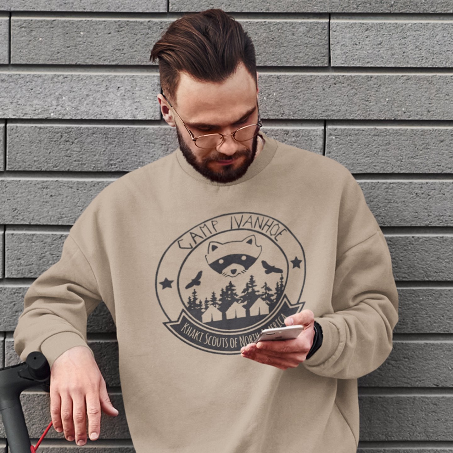 Camp Ivanhoe Wes Anderson - Sweatshirt