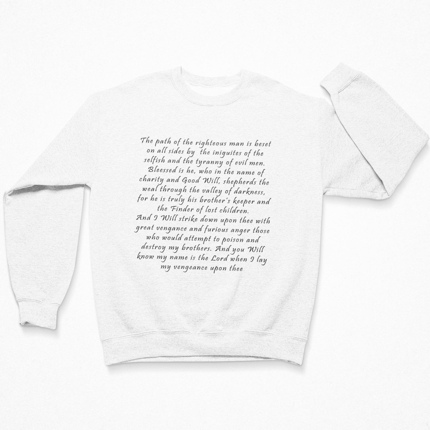 Ezekiel 25:17 Pulp Fiction - Sweatshirt